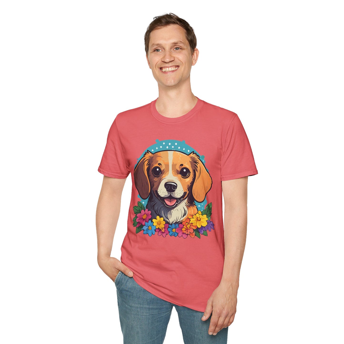Dog Shirt, Shirt with Dog, Animal Tee, Shirt with Animals