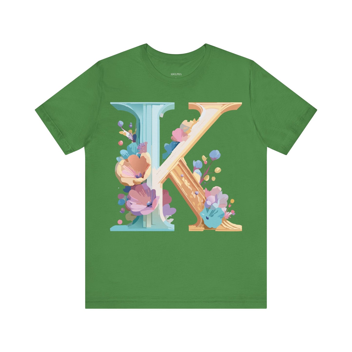 Natural Cotton Tee Shirt - Letters Collection - K Printify