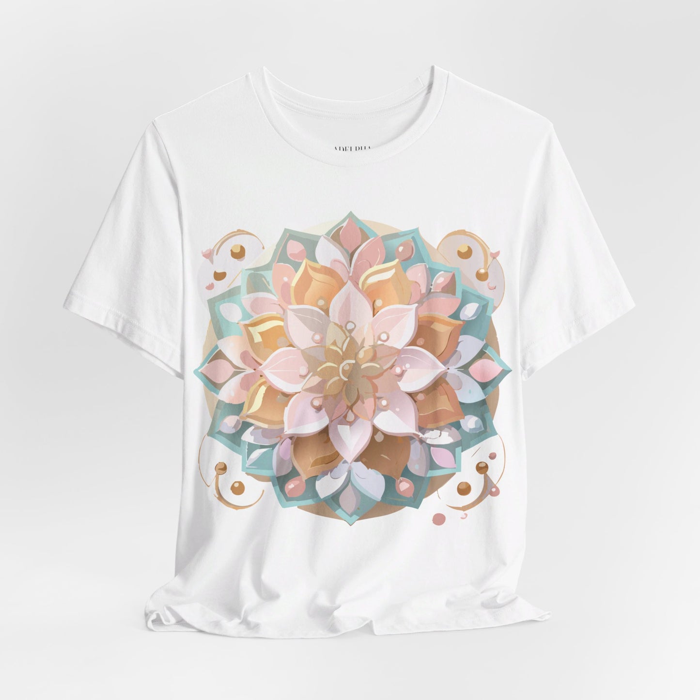 Natural Cotton Tee Shirt - Medallion Collection Printify