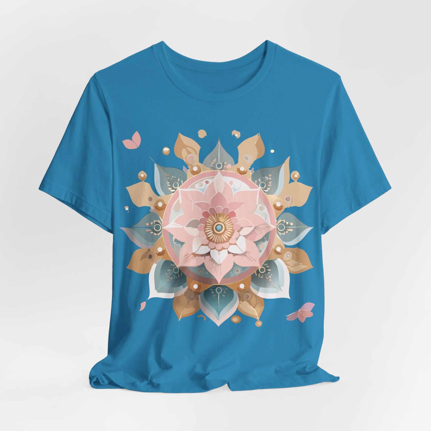 Natural Cotton Tee Shirt - Medallion Collection Printify