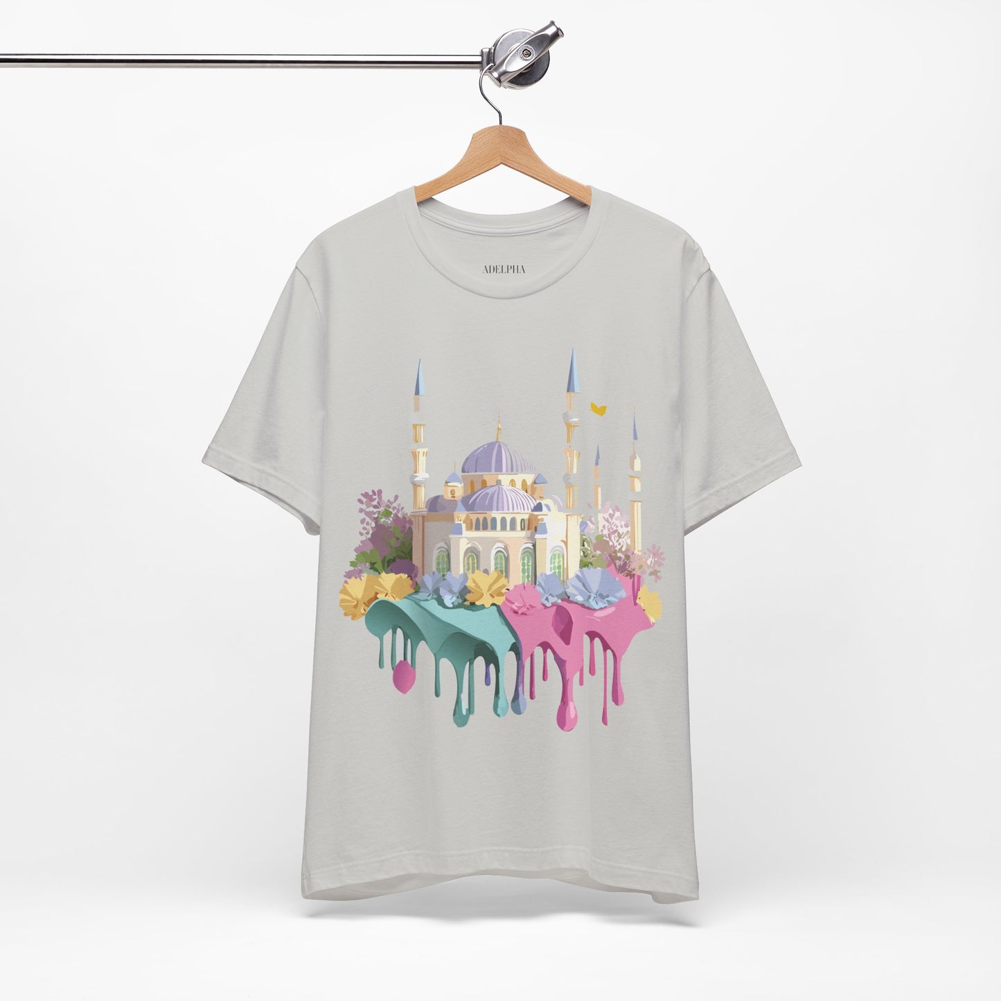 Natural Cotton Tee Shirt - Istanbul, Turkey Printify
