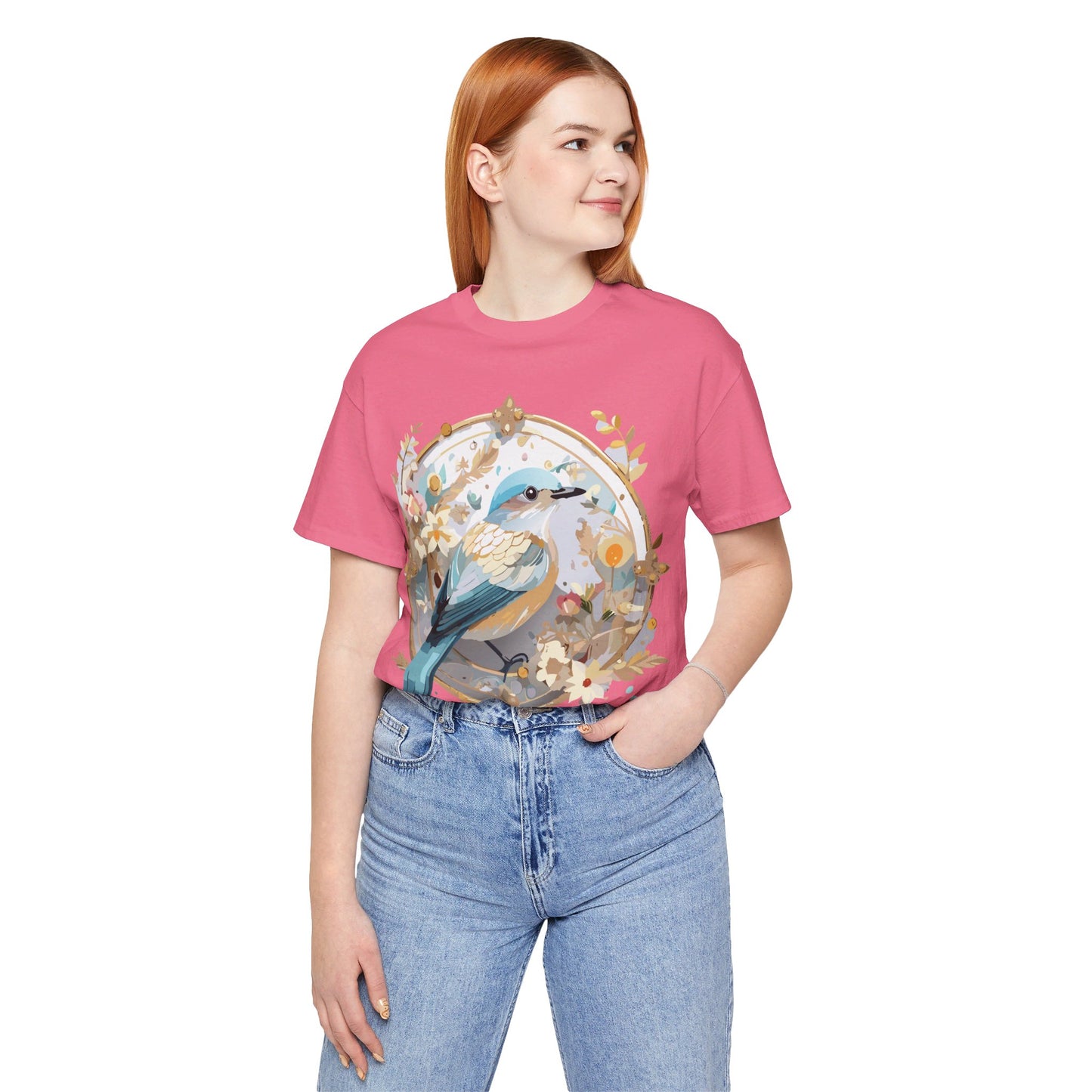 Natural Cotton Tee Shirt - Medallion Collection Printify