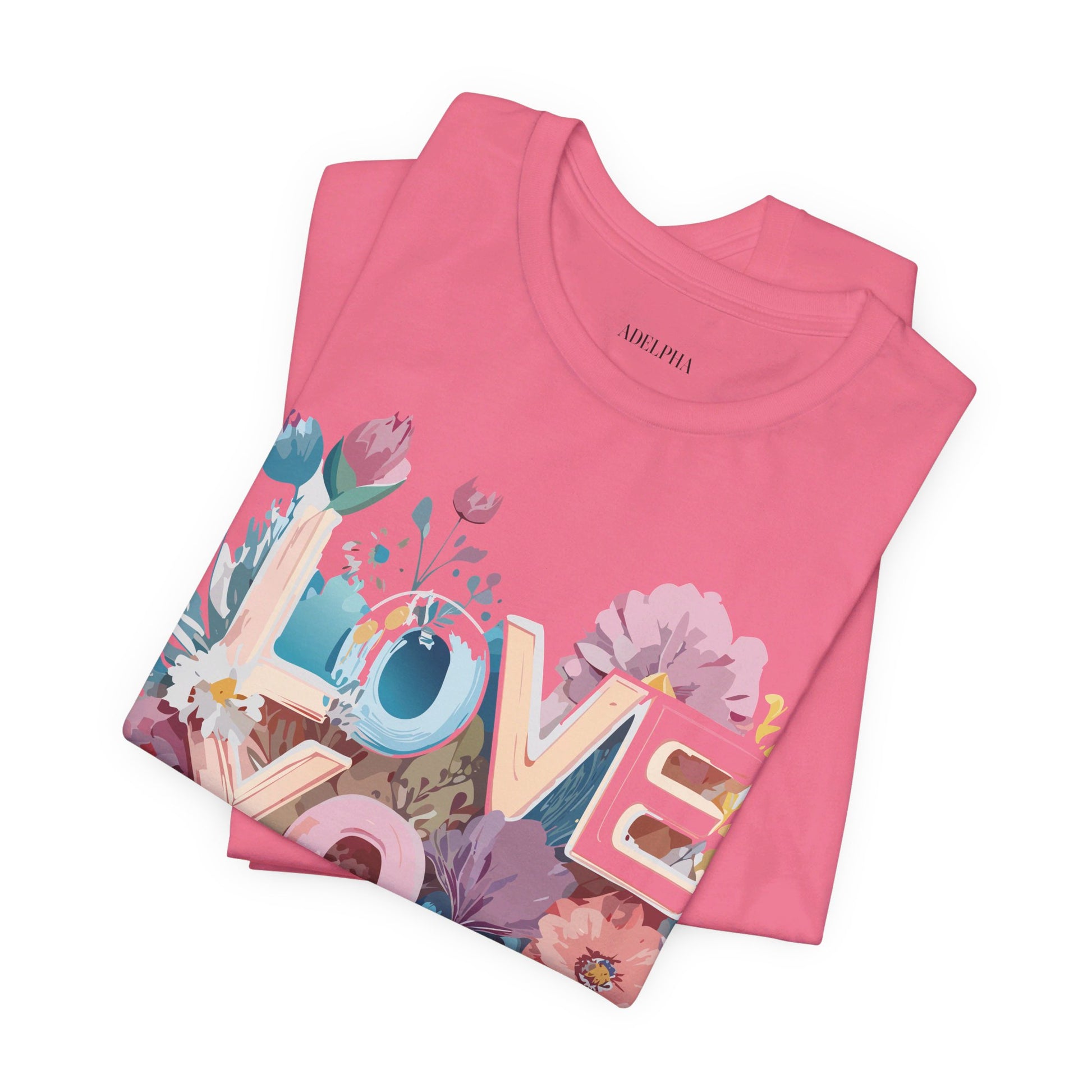 Natural Cotton Tee Shirt - Love story Collection Printify