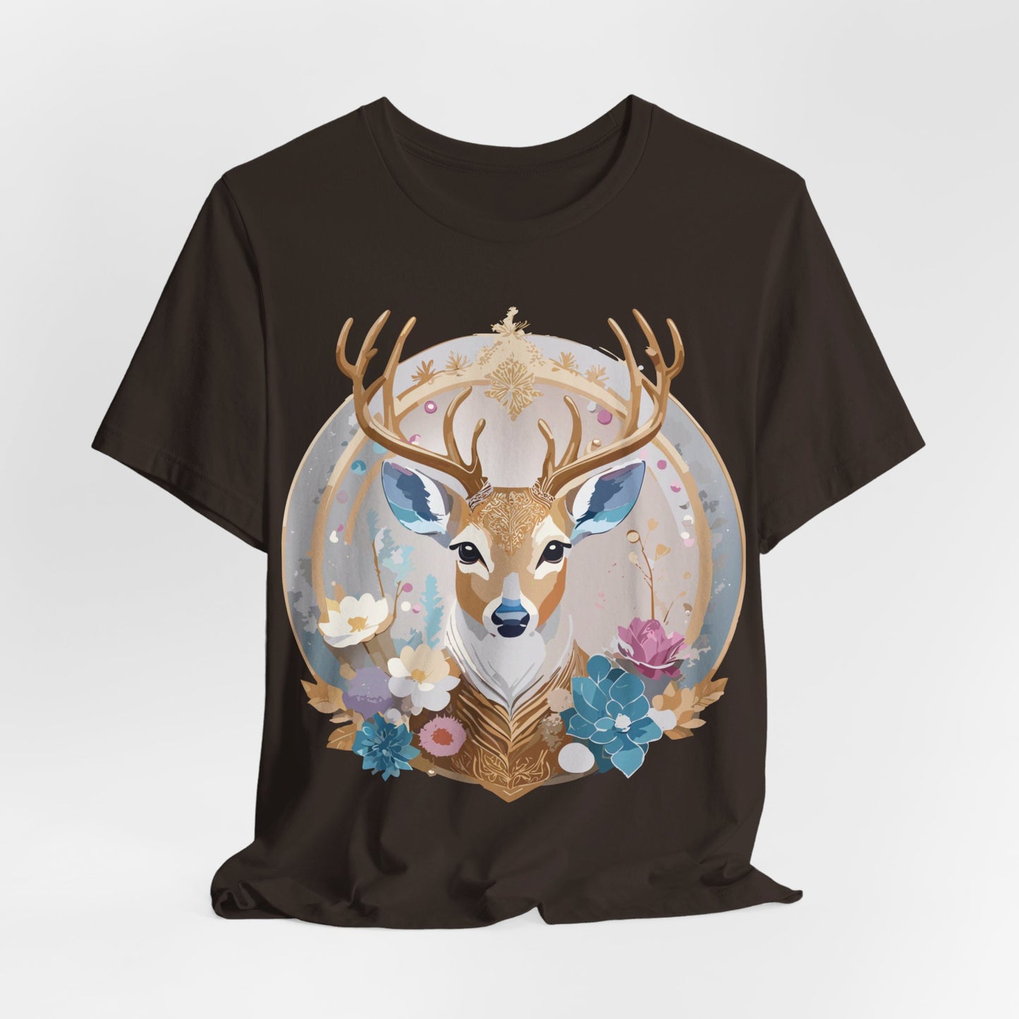 Natural Cotton Tee Shirt - Medallion Collection Printify