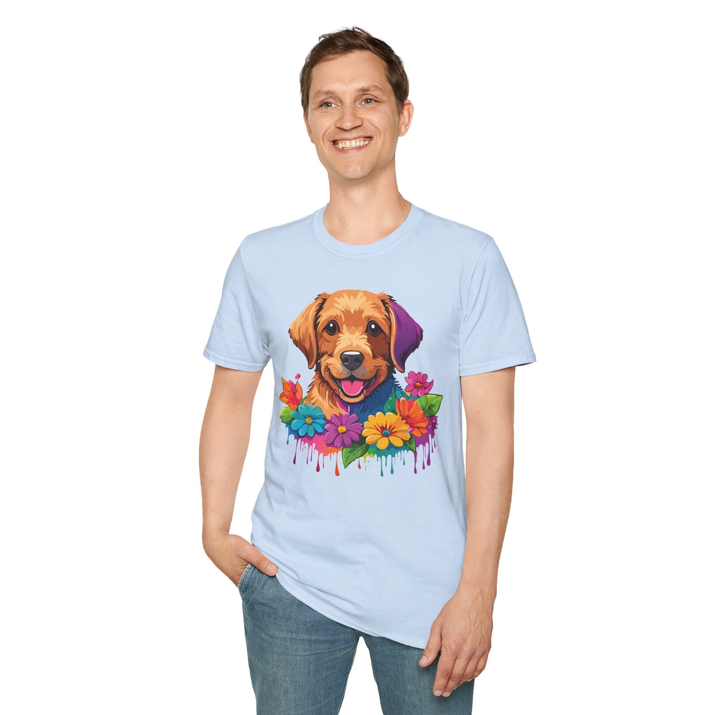 Dog Shirt, Shirt with Dog, Animal Tee, Shirt with Animals