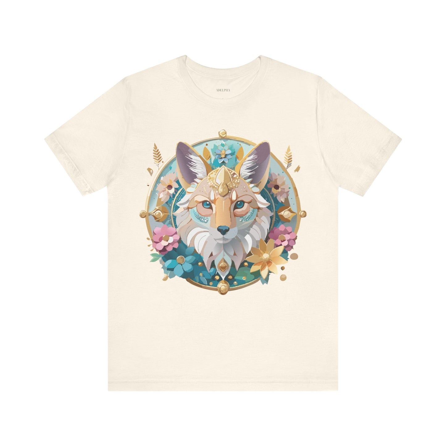 Natural Cotton Tee Shirt - Medallion Collection Printify