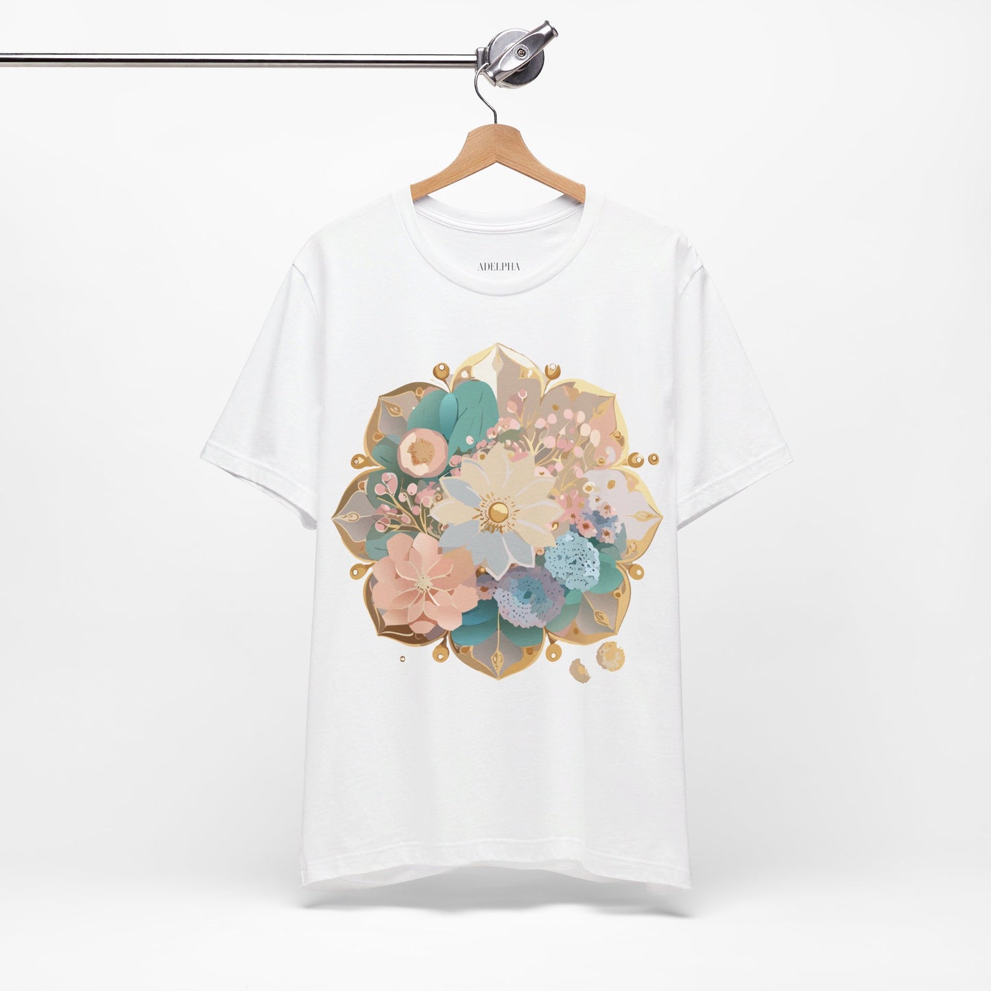 Natural Cotton Tee Shirt - Medallion Collection Printify