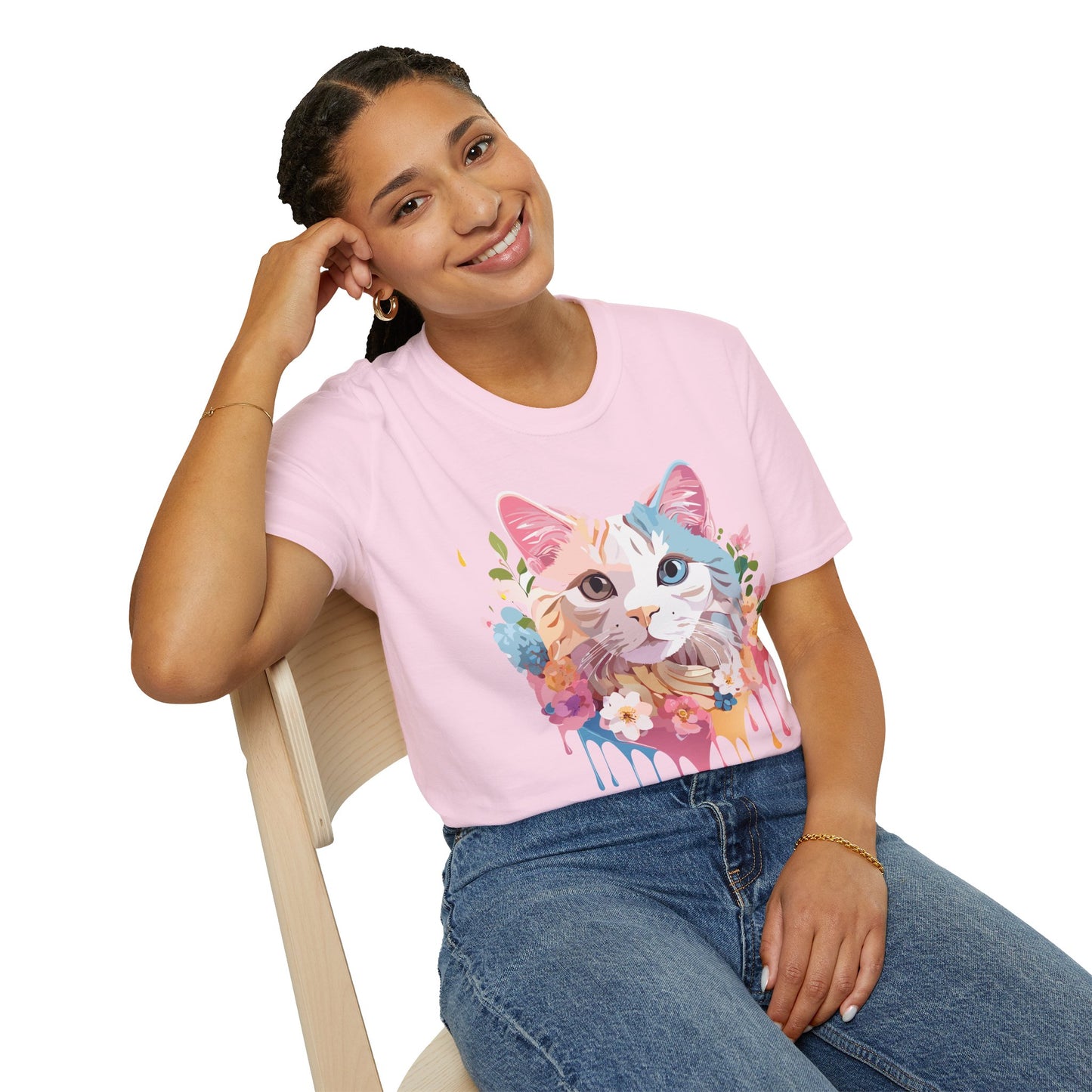 Cat Shirt, Shirt with Cat, Cats Tee, Kitten Tee