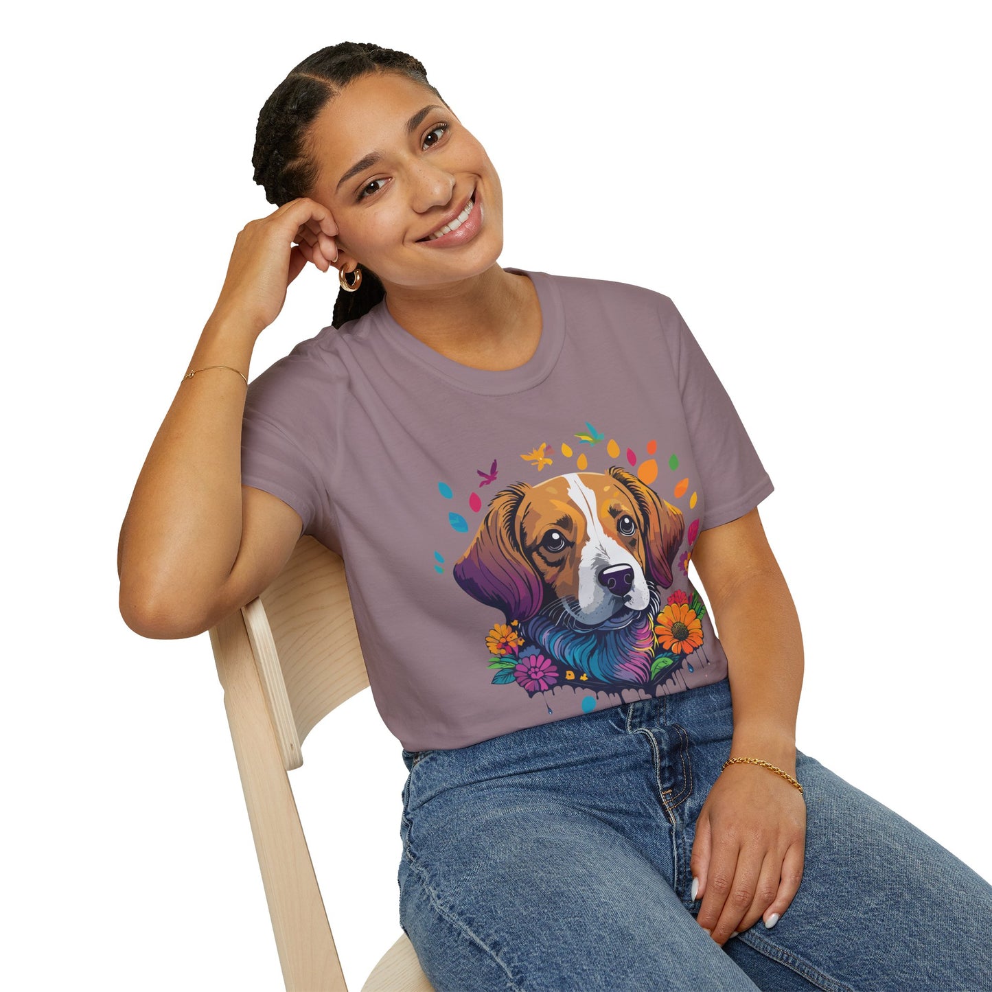 Dog Shirt, Shirt with Dog, Animal Tee, Shirt with Animals