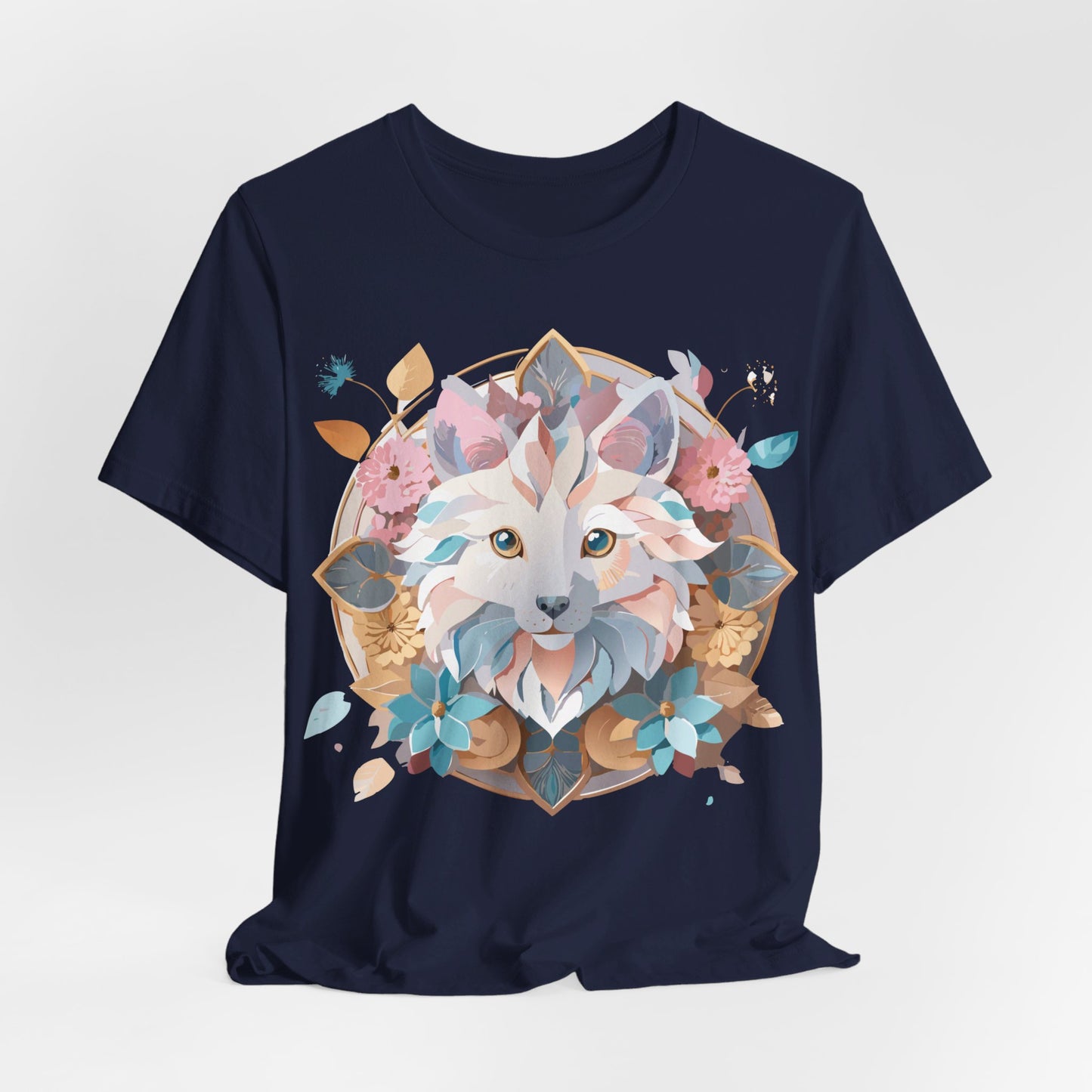 Natural Cotton Tee Shirt - Medallion Collection Printify