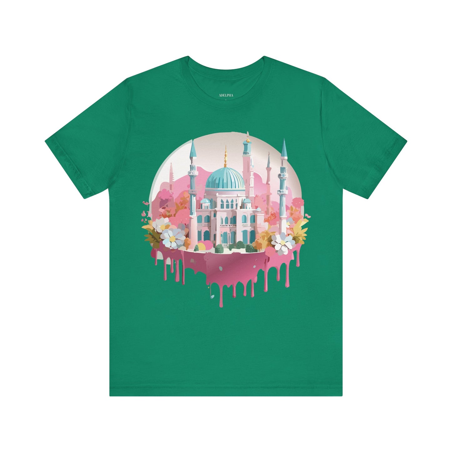 Natural Cotton Tee Shirt - Istanbul, Turkey Printify