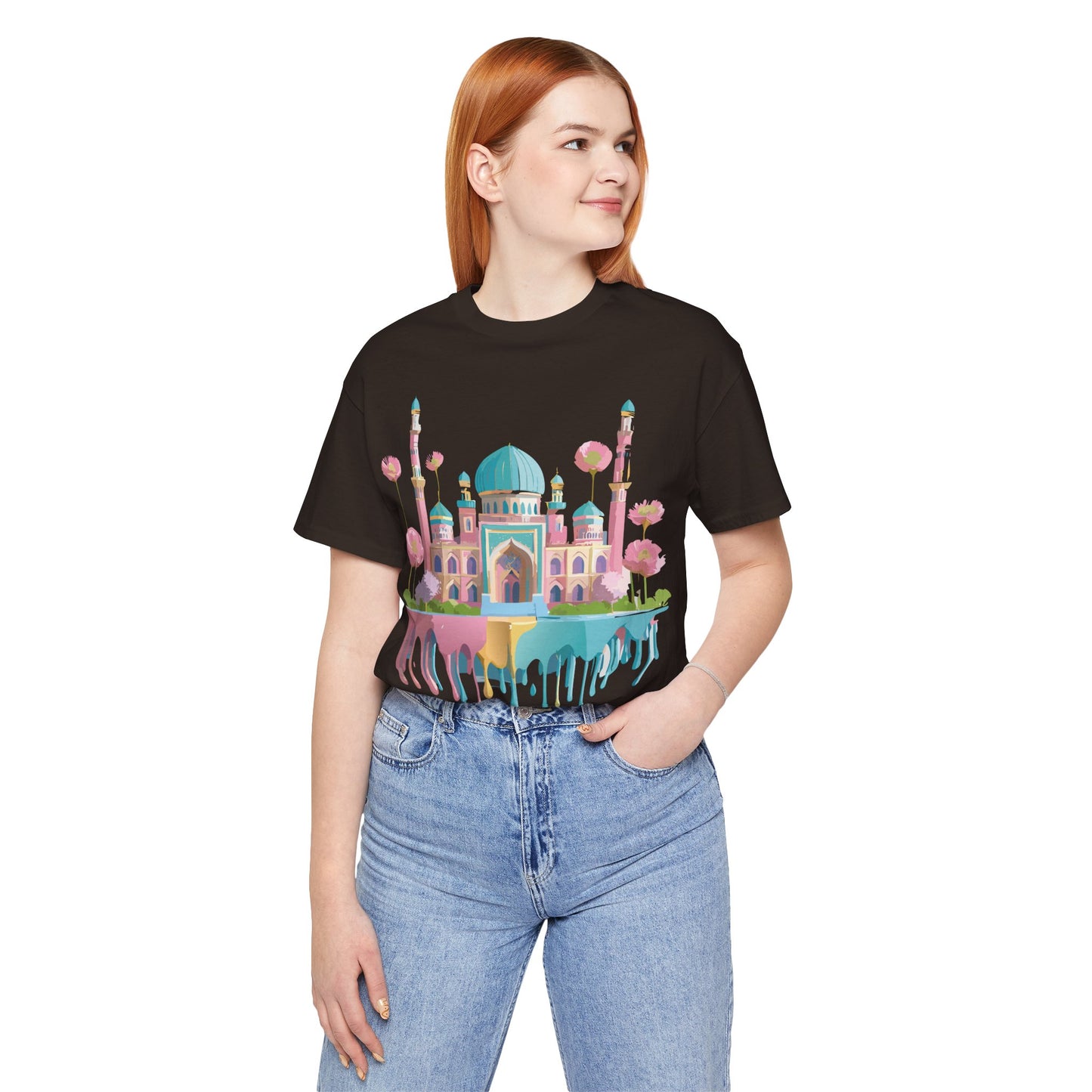 Natural Cotton Tee Shirt - Tashkent, Uzbekistan Printify