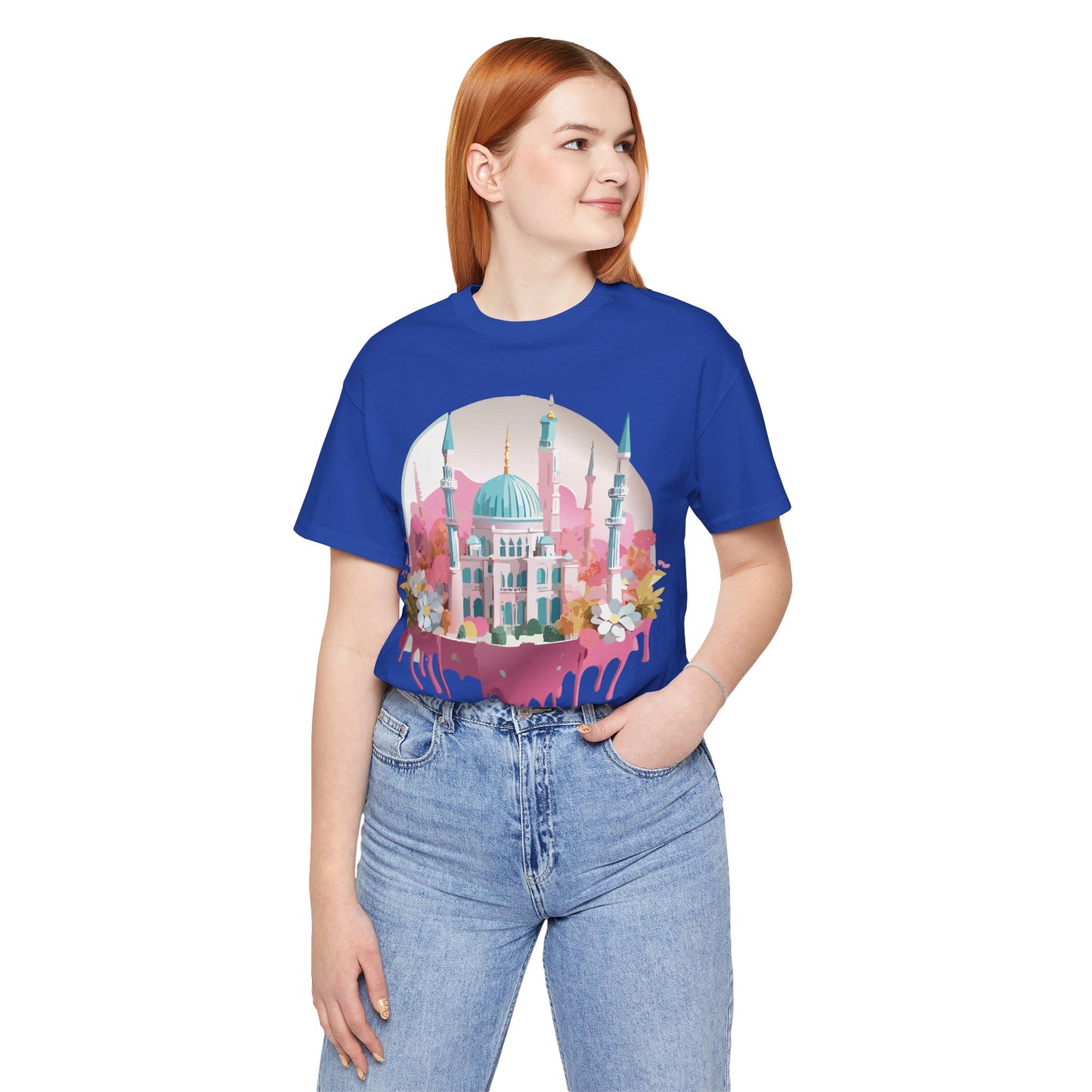 Natural Cotton Tee Shirt - Istanbul, Turkey Printify