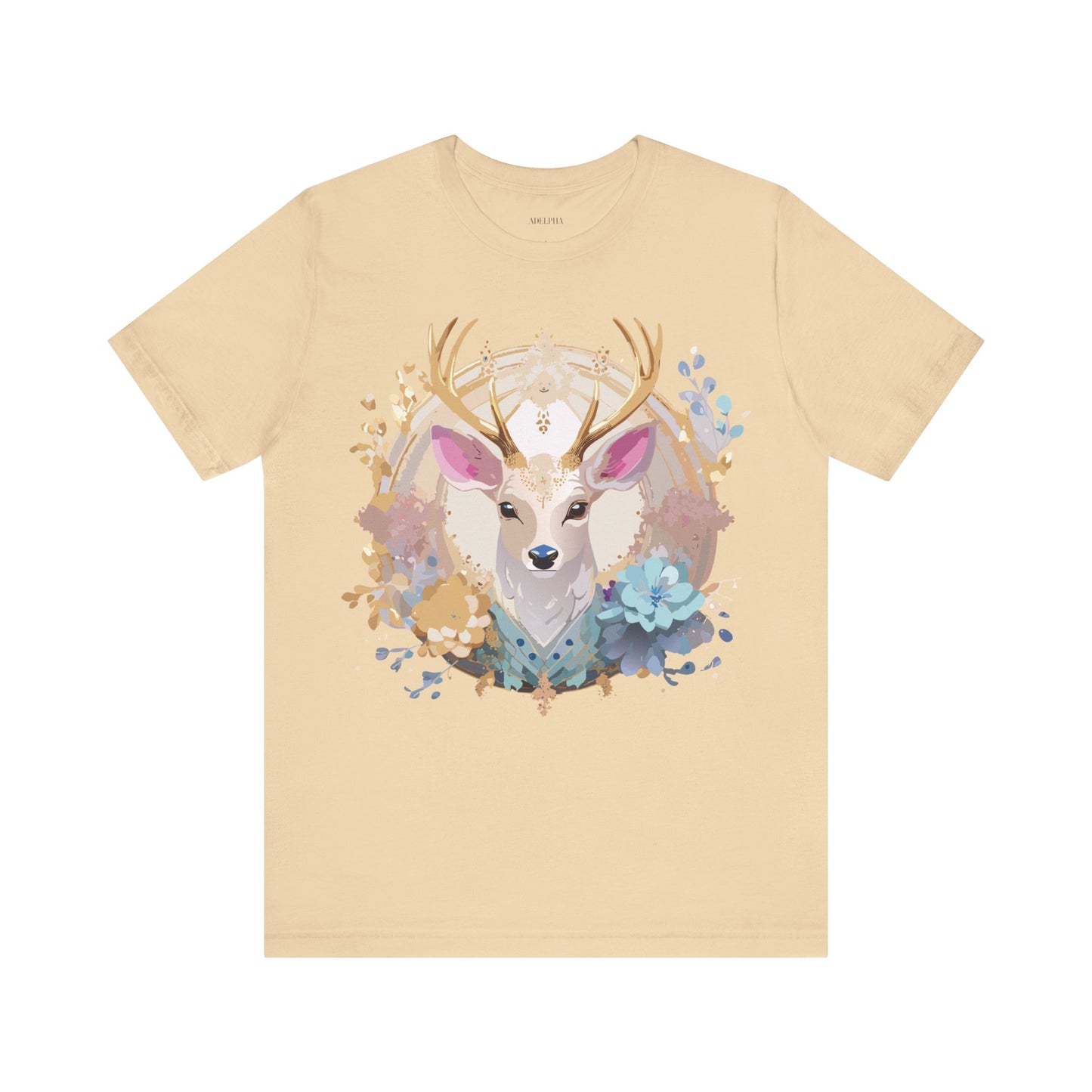 Natural Cotton Tee Shirt - Medallion Collection Printify