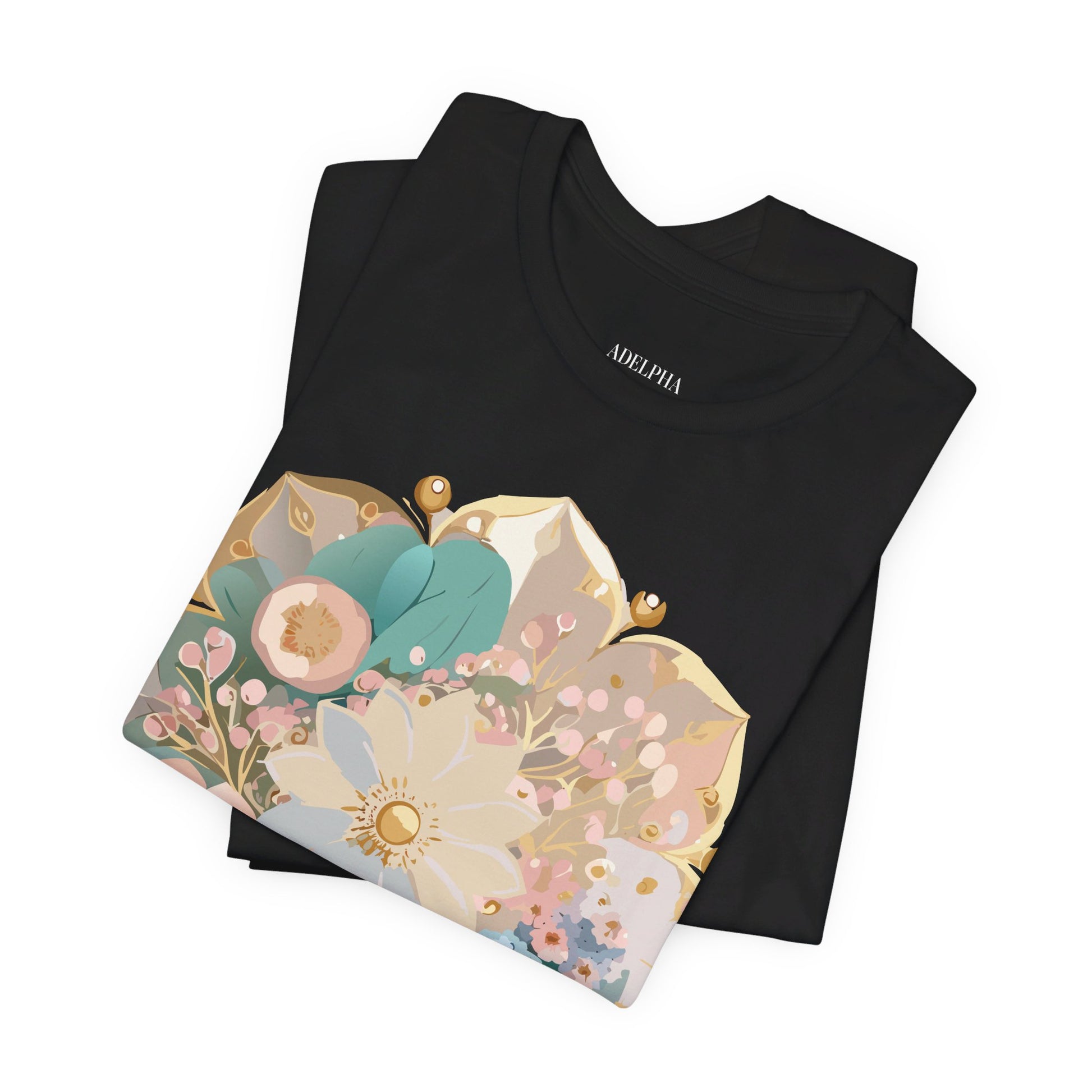 Natural Cotton Tee Shirt - Medallion Collection Printify