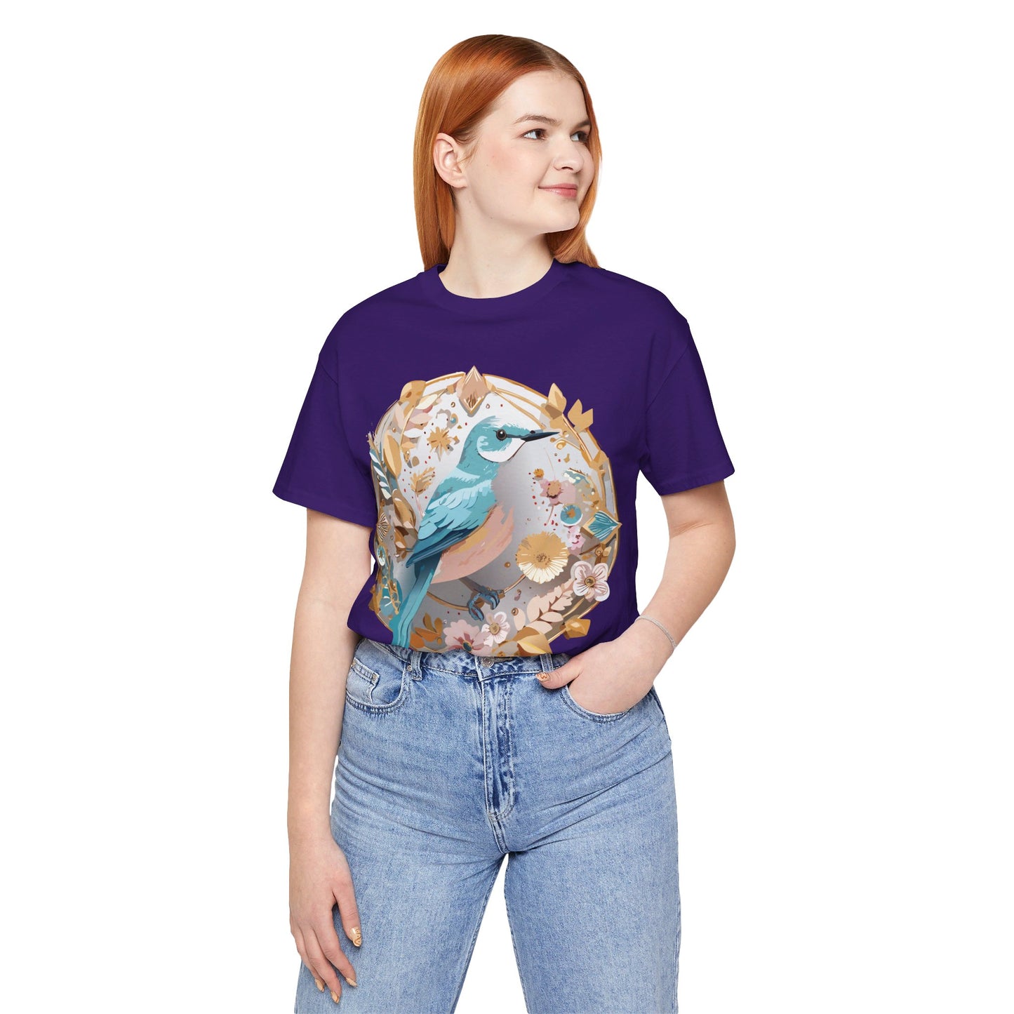 Natural Cotton Tee Shirt - Medallion Collection Printify