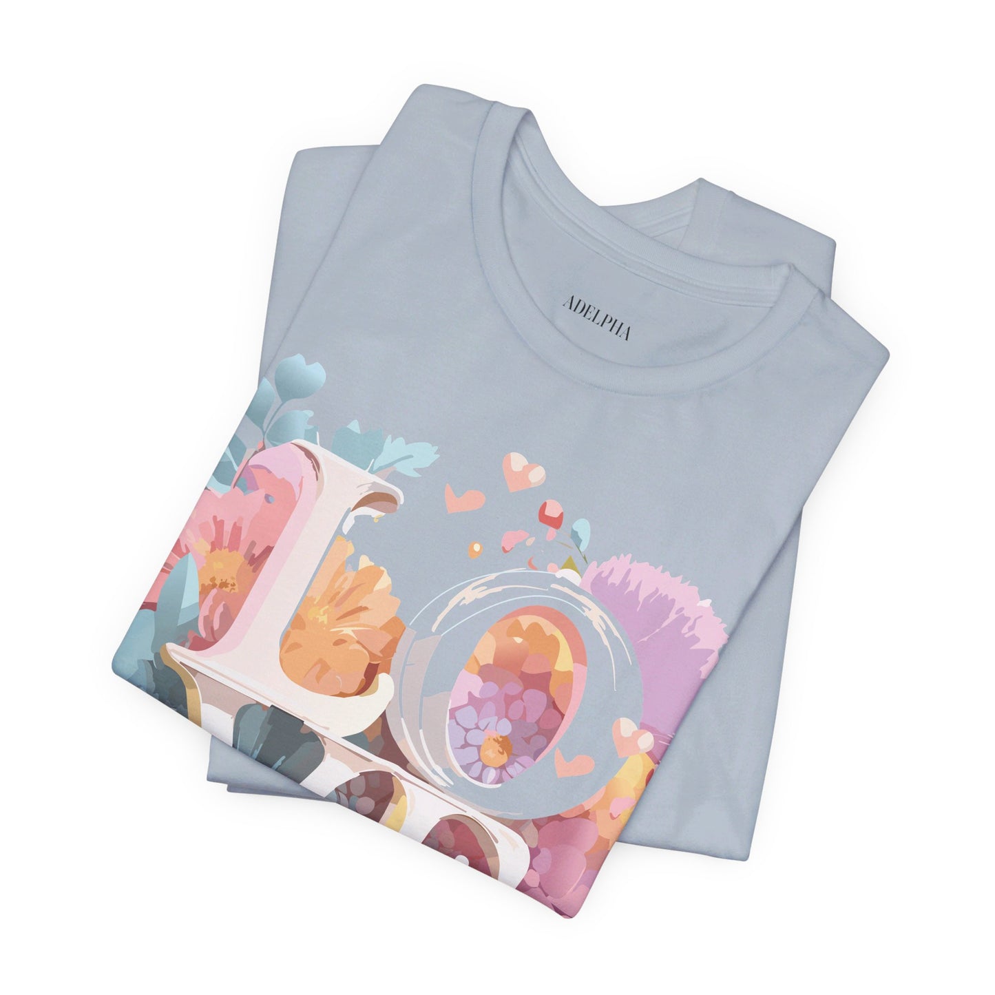 Natural Cotton Tee Shirt - Love story Collection Printify