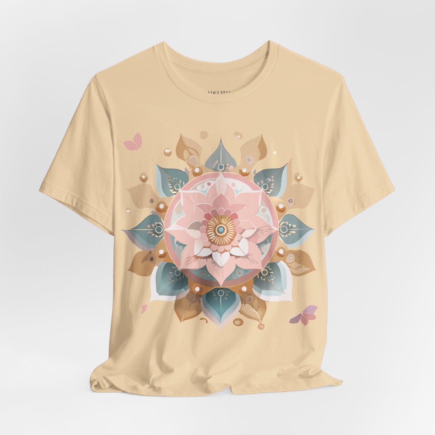 Natural Cotton Tee Shirt - Medallion Collection Printify