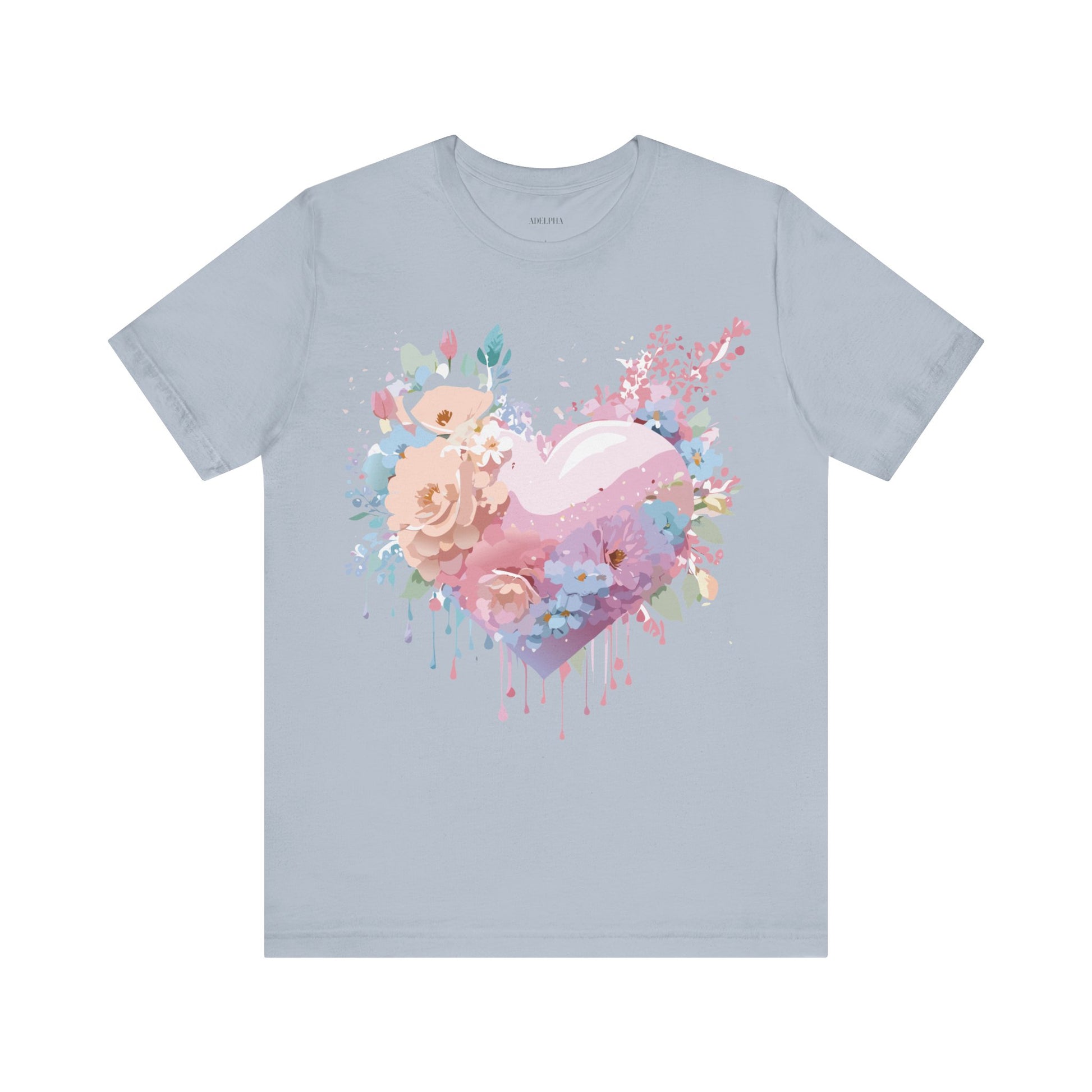 Natural Cotton Tee Shirt - Love story Collection Printify