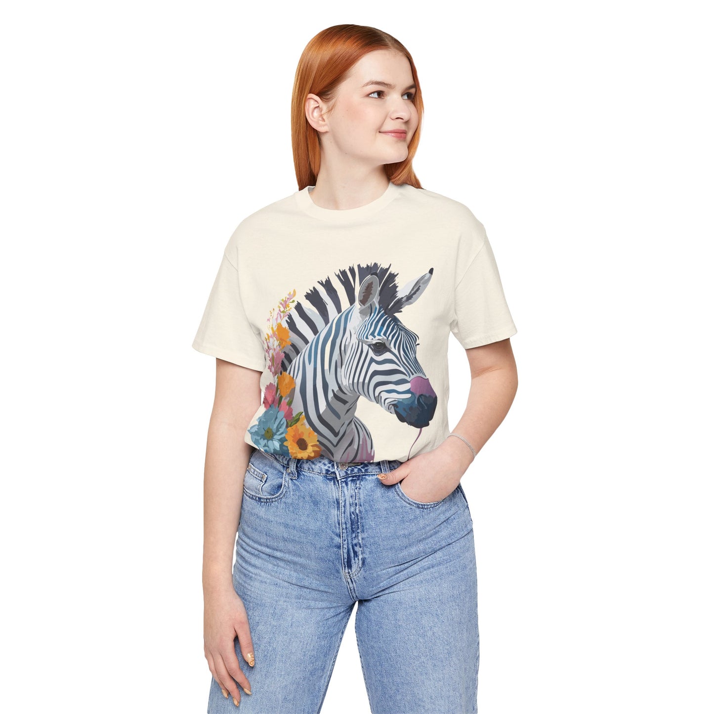 Shirt with Animals | Zebra Printify