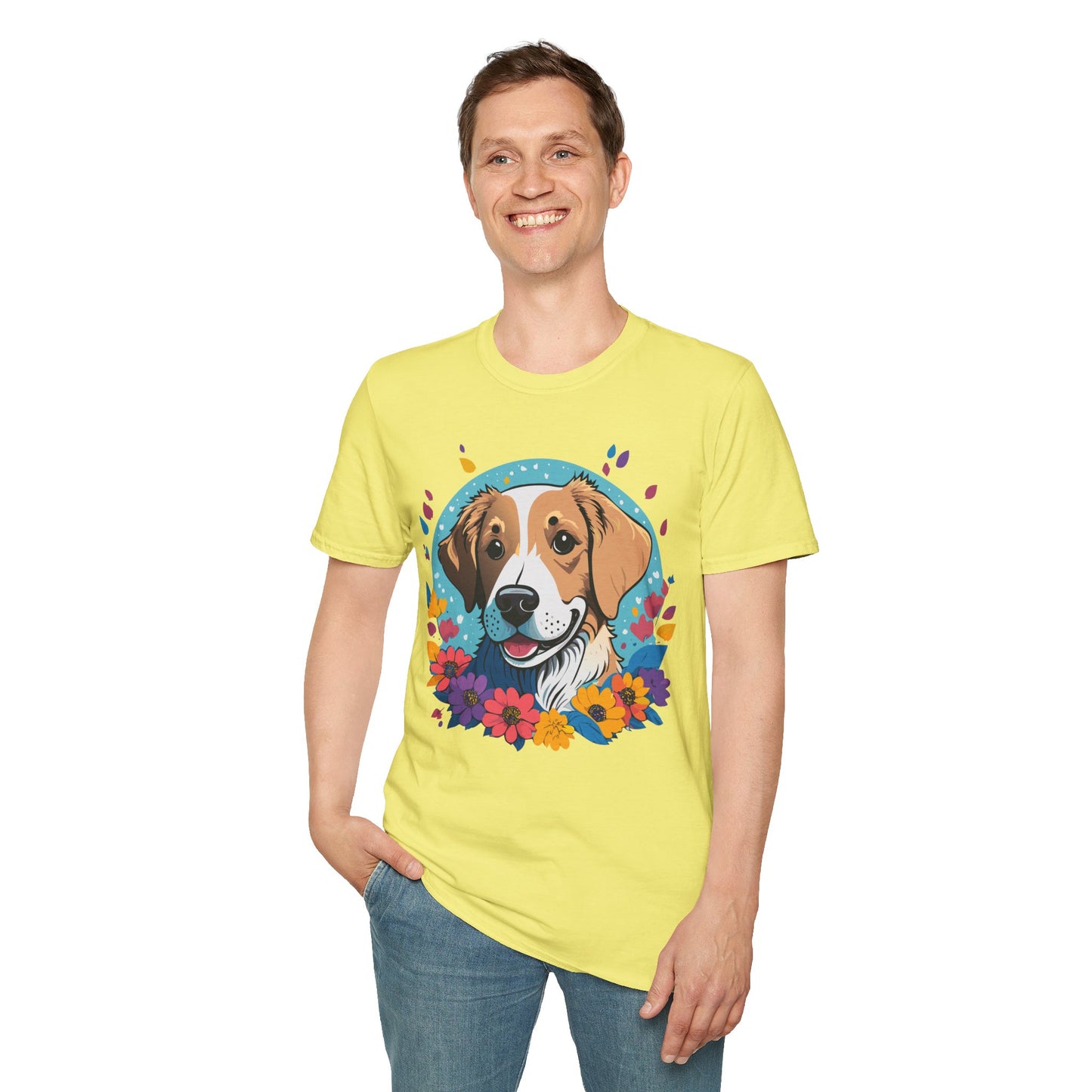 Dog Shirt, Shirt with Dog, Animal Tee, Shirt with Animals
