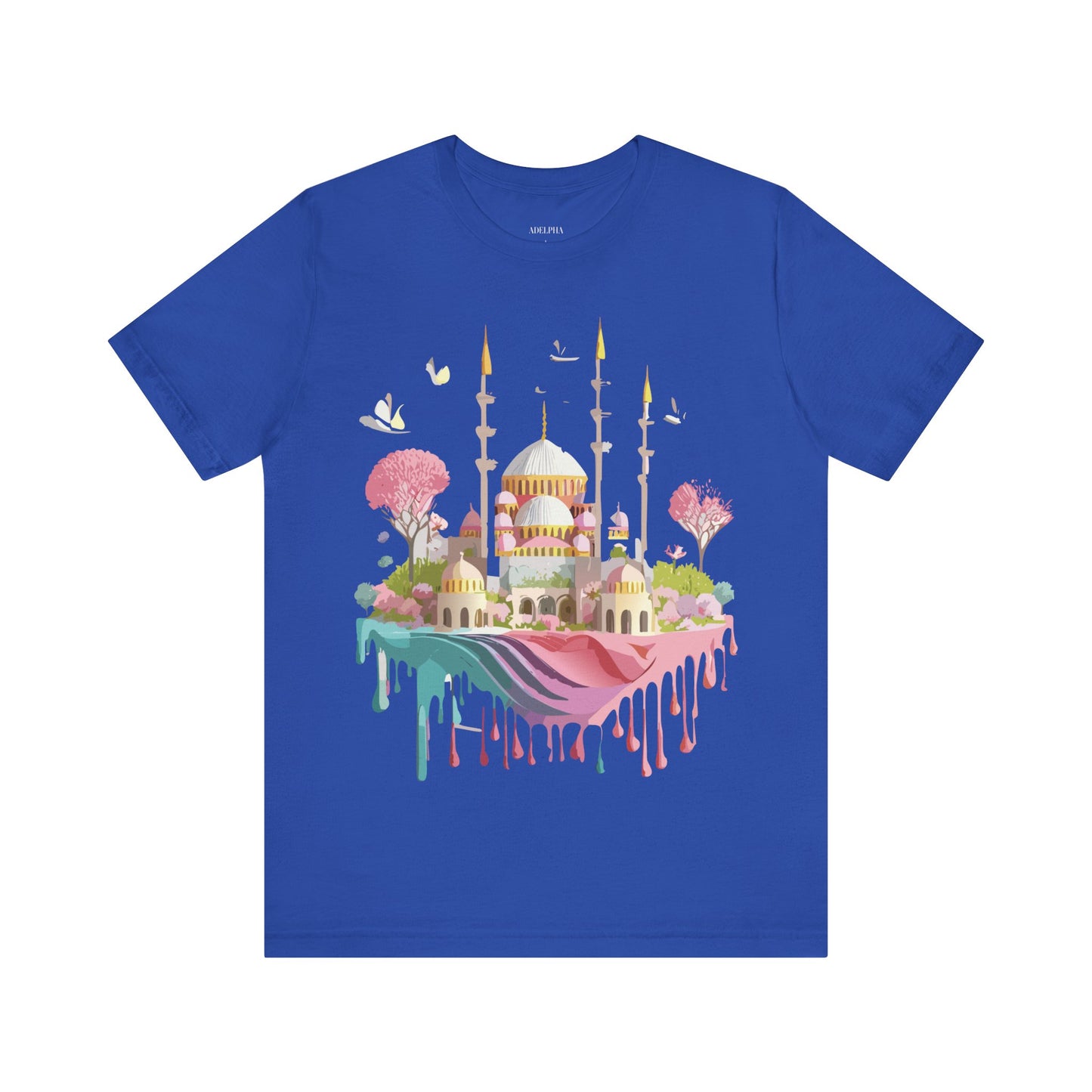 Natural Cotton Tee Shirt - Istanbul, Turkey Printify