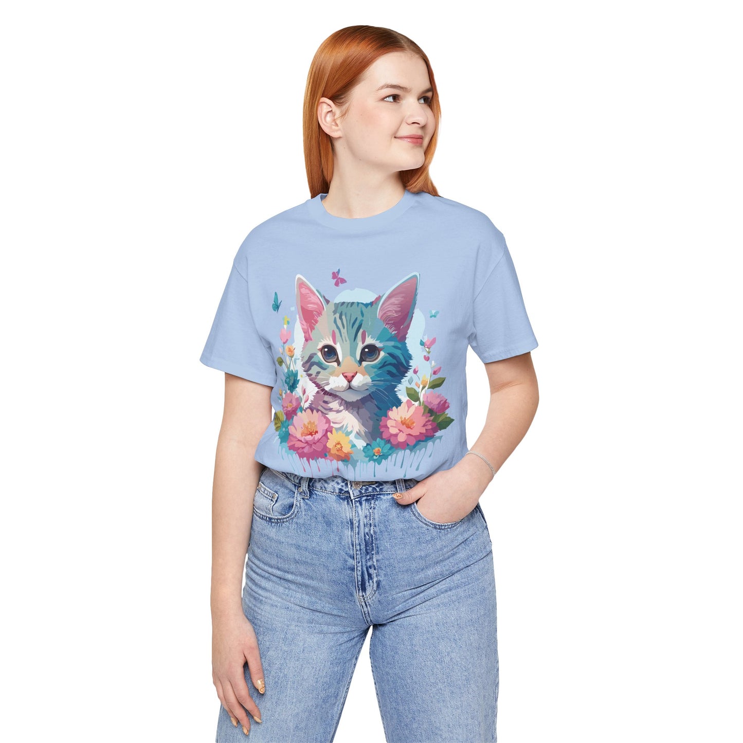 Cat Shirt, Shirt with Cat - ADELPHA