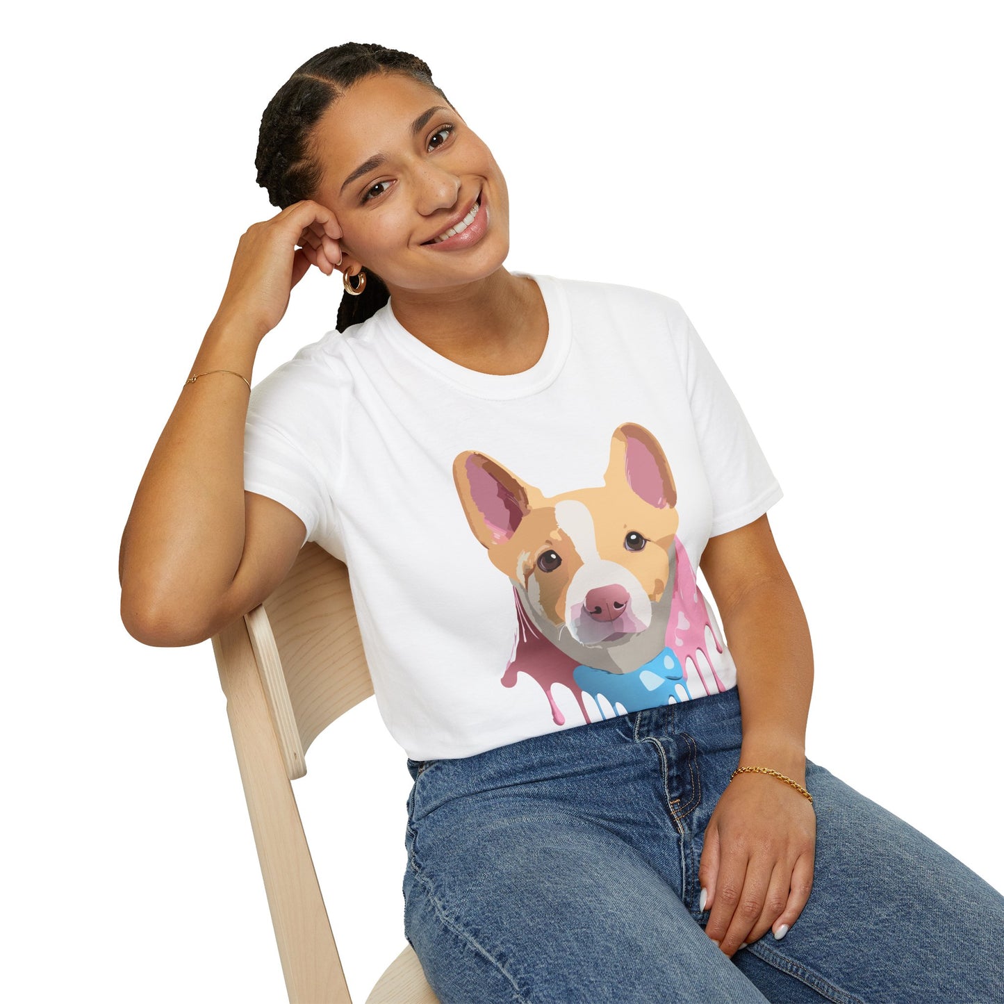 Dog Shirt, Shirt with Dog, Animal Tee, Shirt with Animals