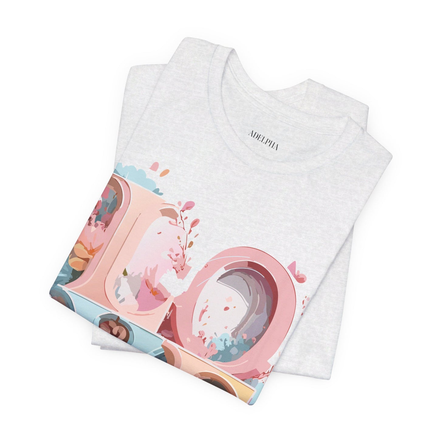 Natural Cotton Tee Shirt - Love story Collection Printify