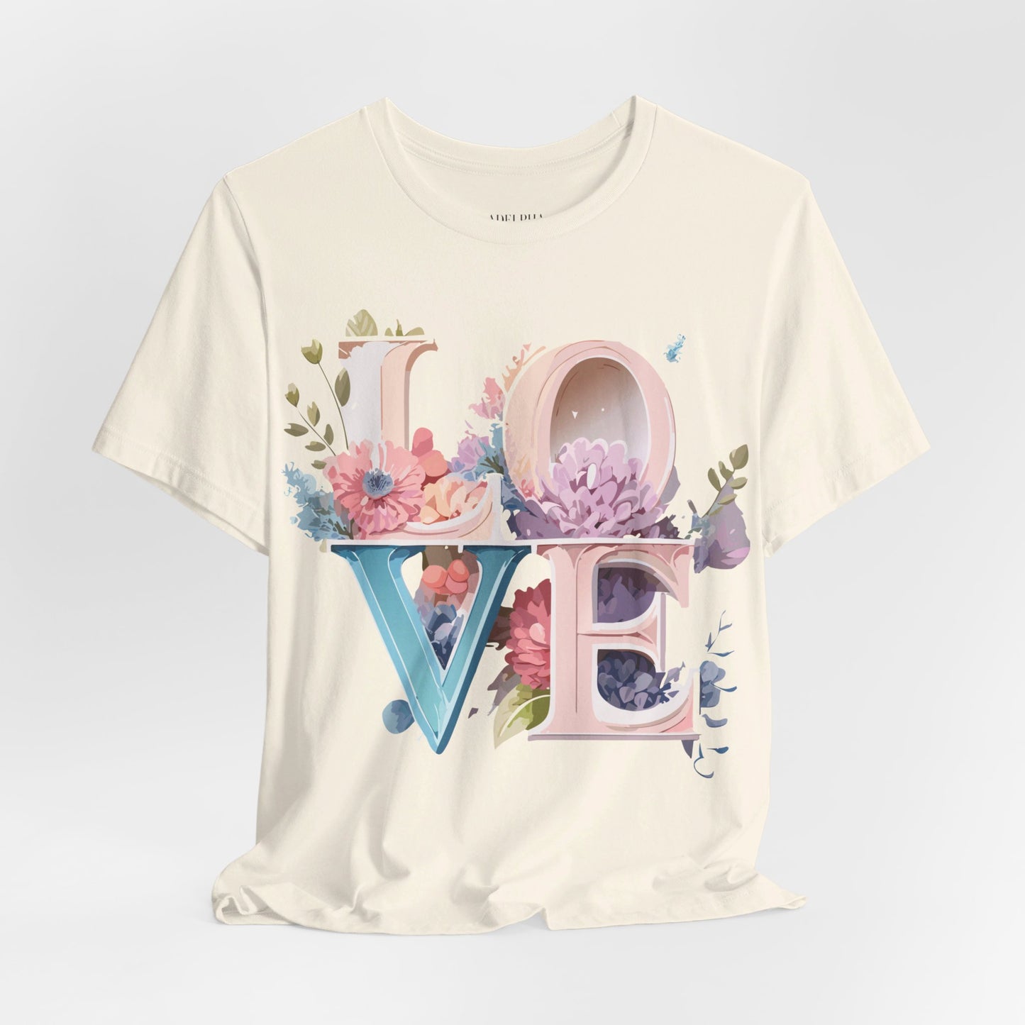 Natural Cotton Tee Shirt - Love story Collection Printify