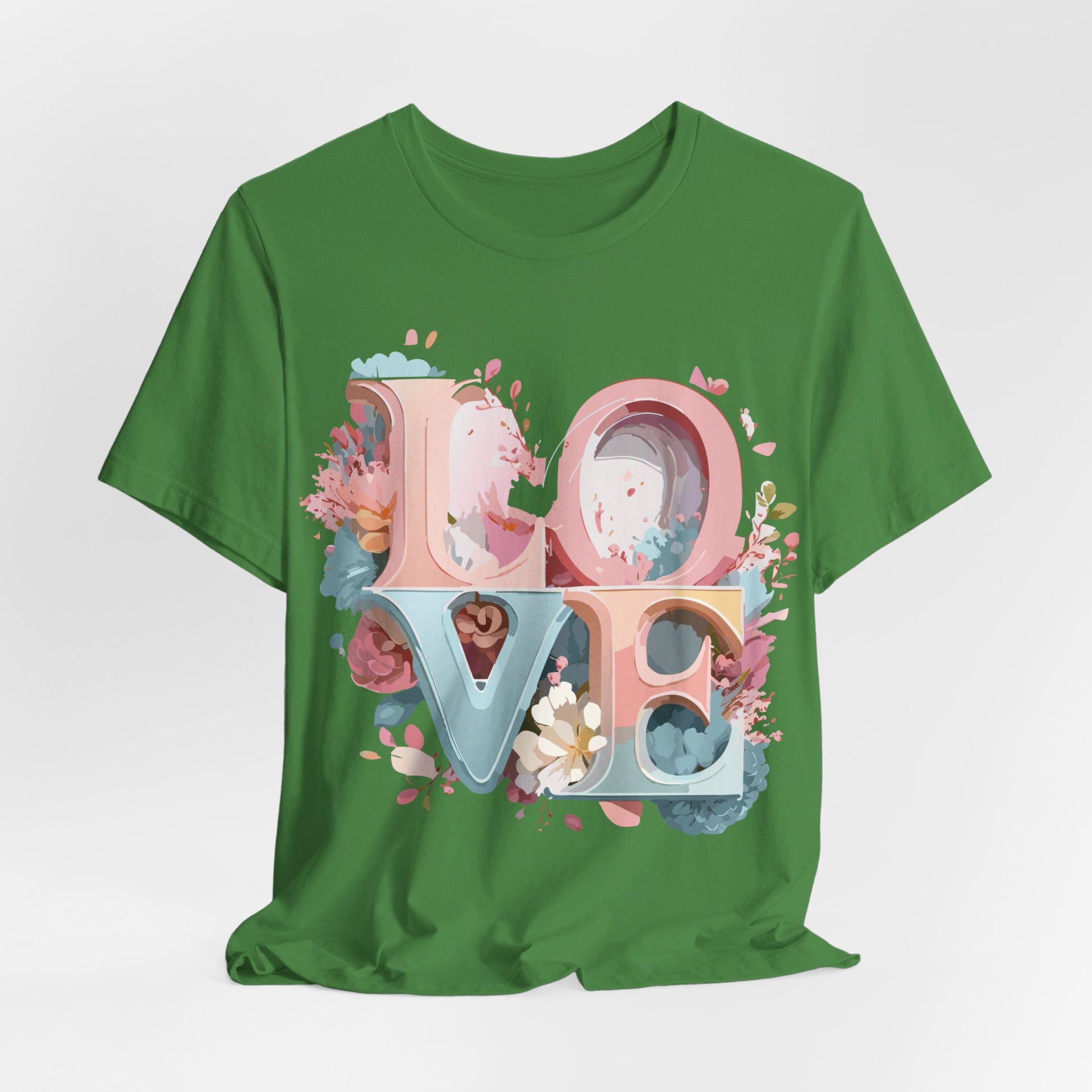 Natural Cotton Tee Shirt - Love Story Collection Printify