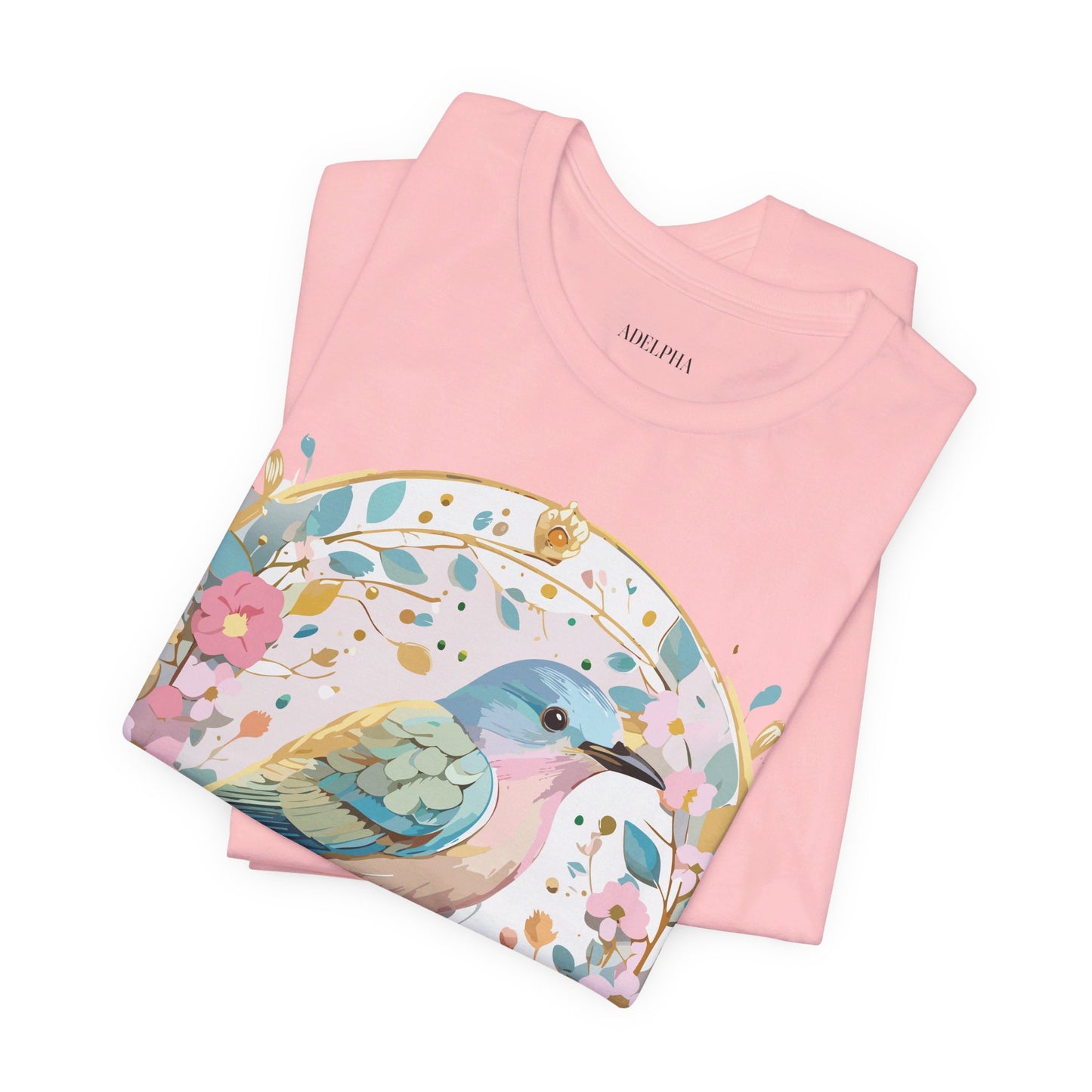 Natural Cotton Tee Shirt - Medallion Collection Printify