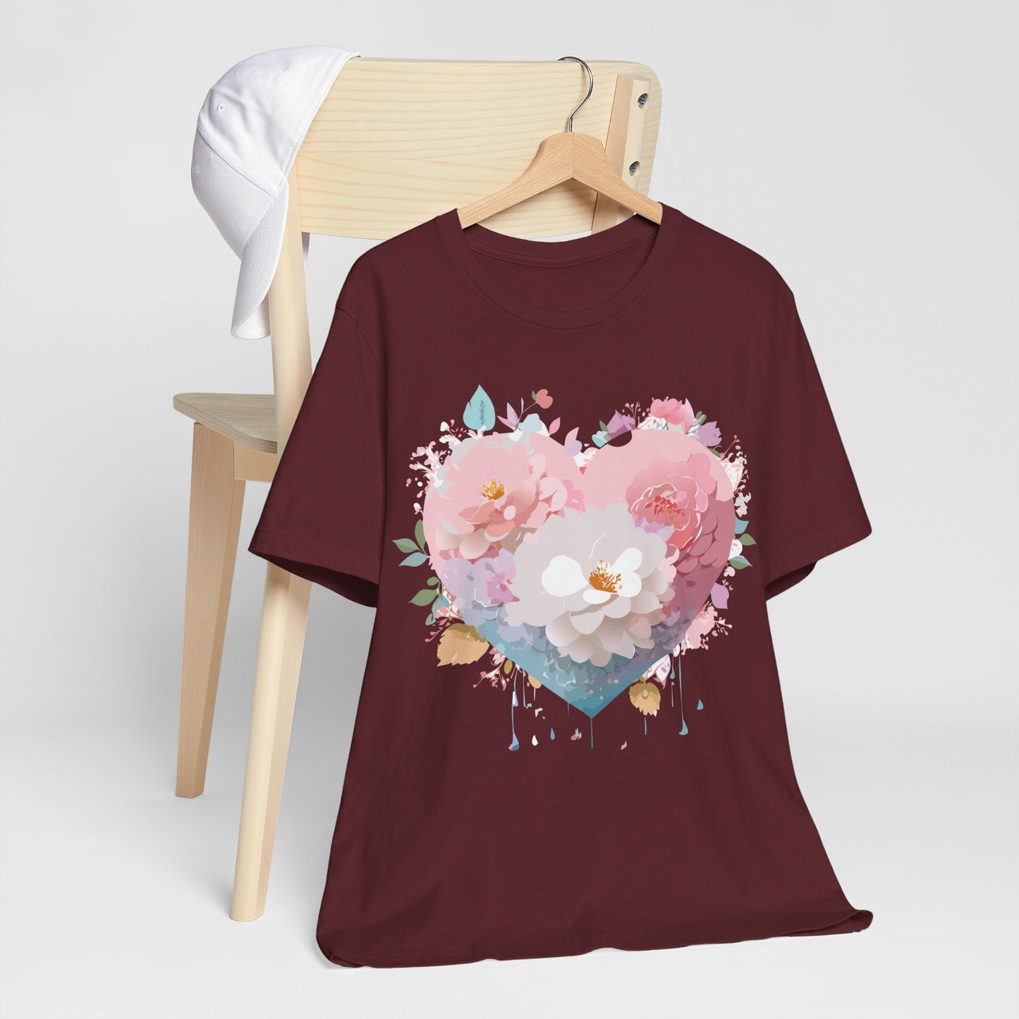 Natural Cotton Tee Shirt - Love Story Collection Printify