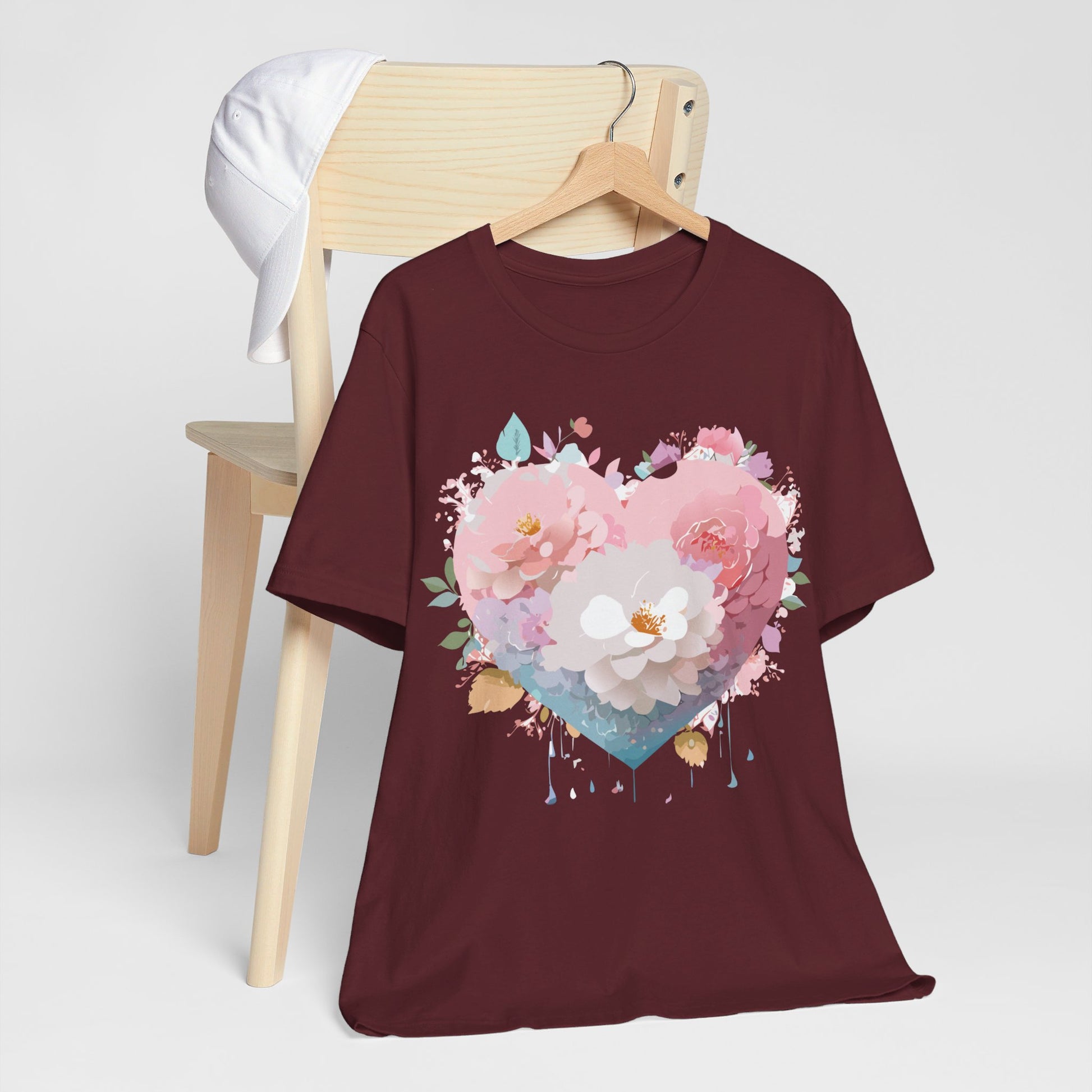 Natural Cotton Tee Shirt - Love Story Collection Printify