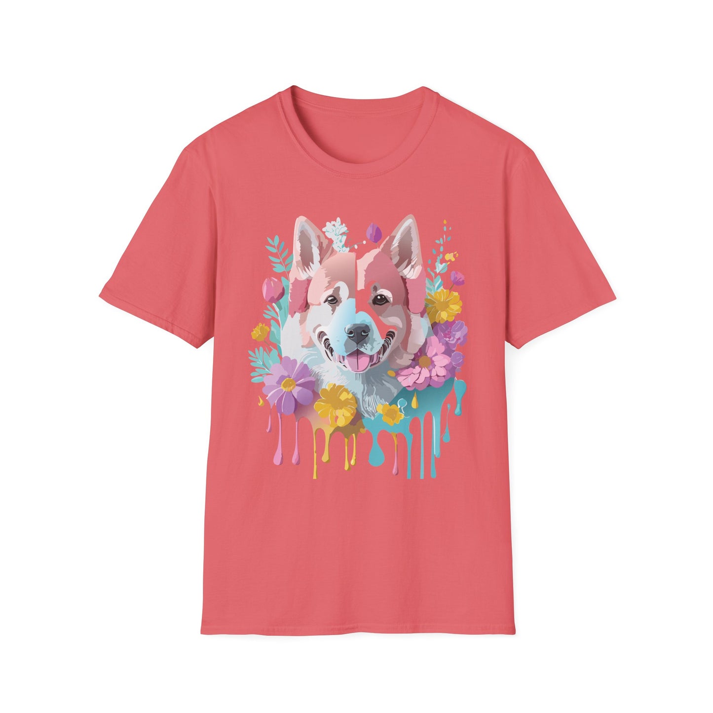 Dog Shirt, Shirt with Dog, Animal Tee, Shirt with Animals