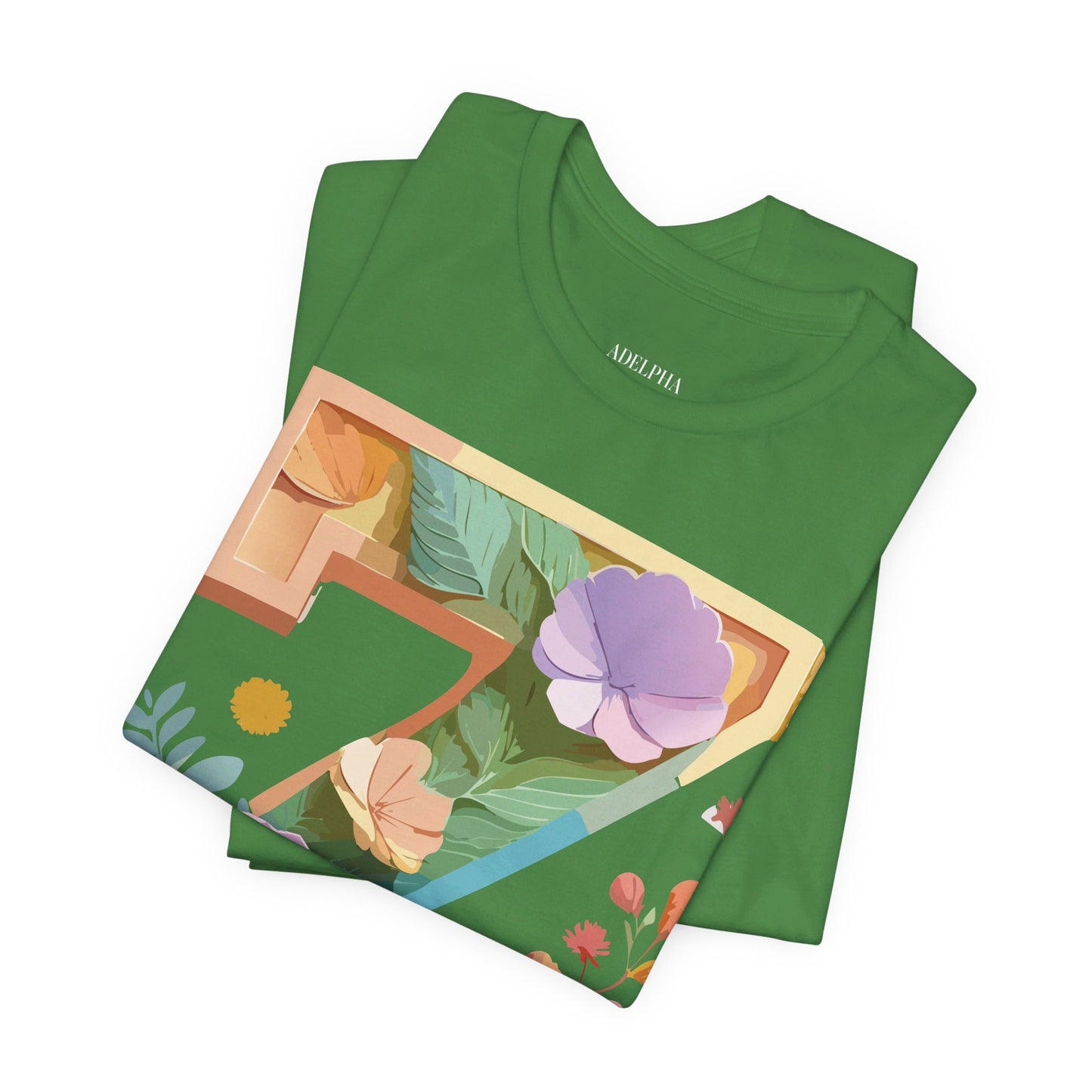 Natural Cotton Tee Shirt - Letters Collection - Z Printify