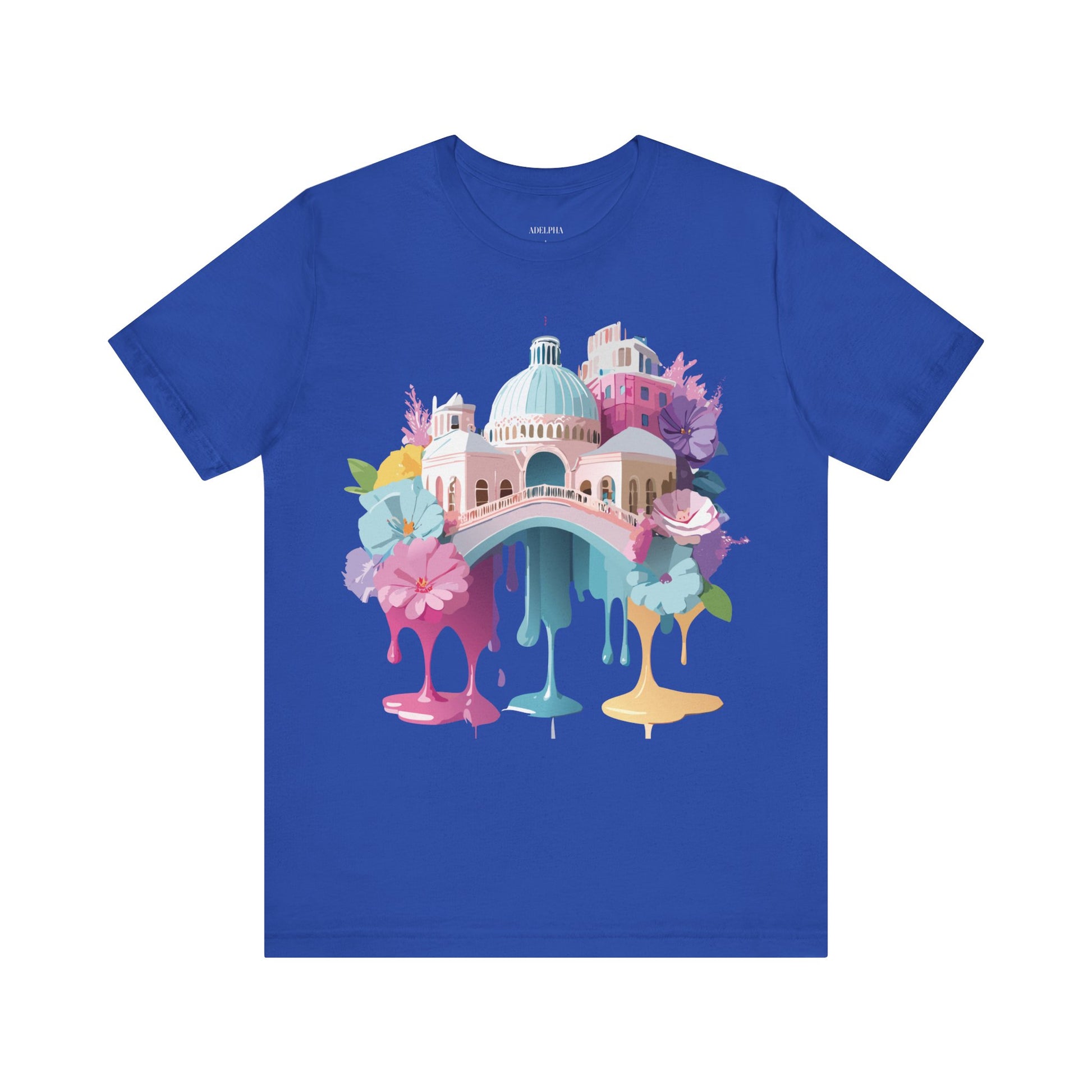 Natural Cotton Tee Shirt - Beautiful Places Collection - Venice Printify