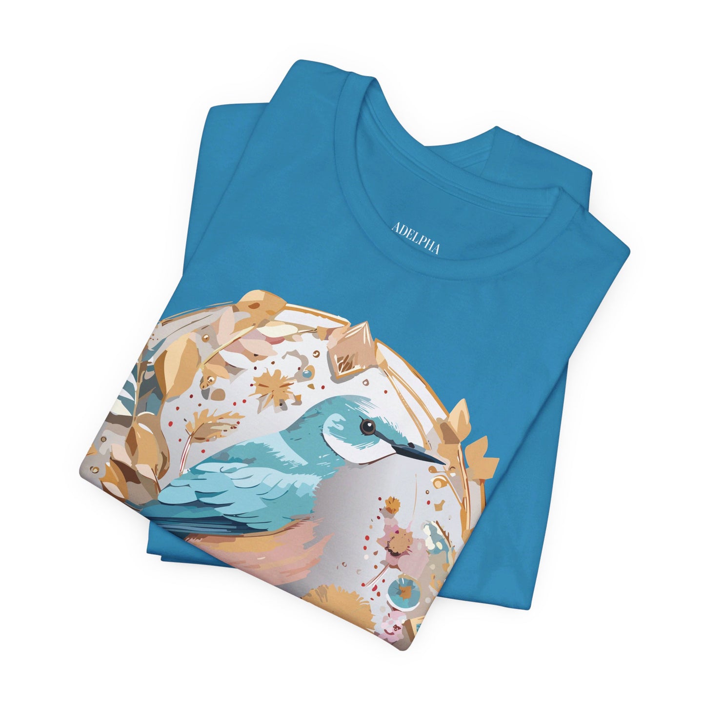 Natural Cotton Tee Shirt - Medallion Collection Printify