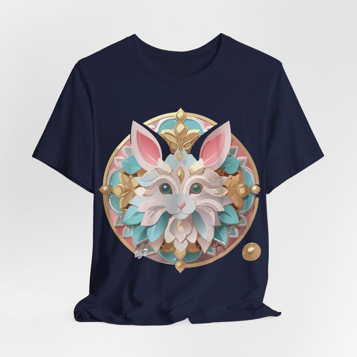 Natural Cotton Tee Shirt - Medallion Collection Printify
