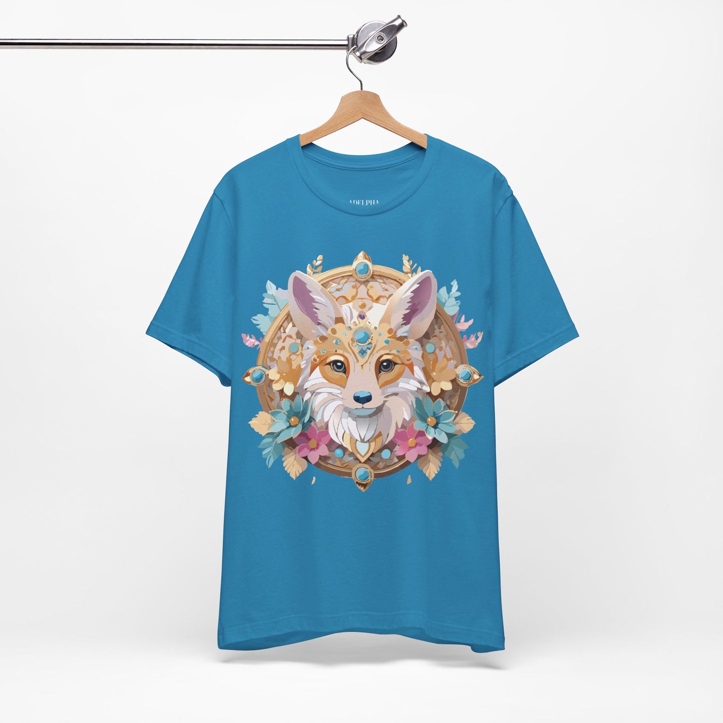 Natural Cotton Tee Shirt - Medallion Collection Printify