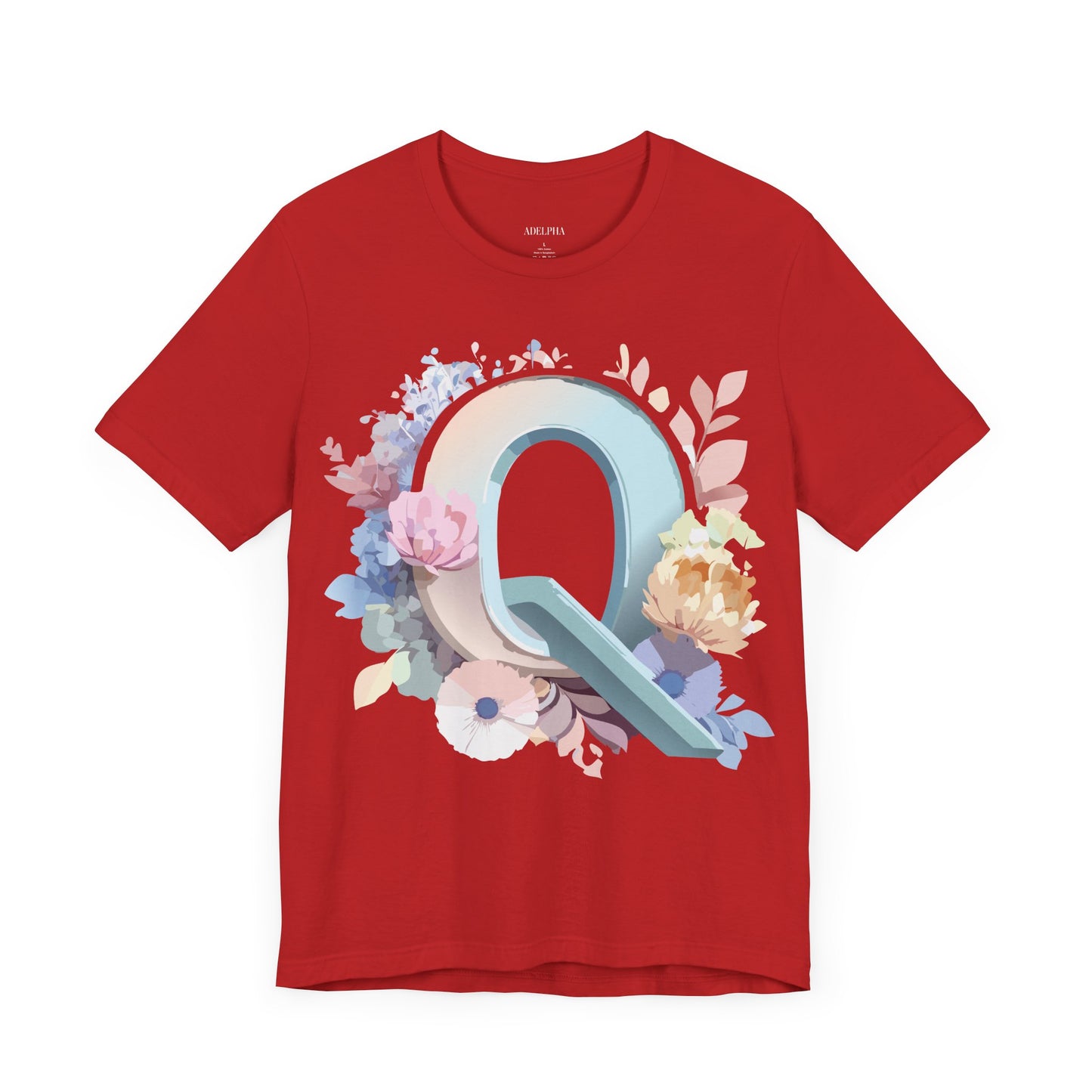 Letter Shirt, Letter Q Shirt - ADELPHA