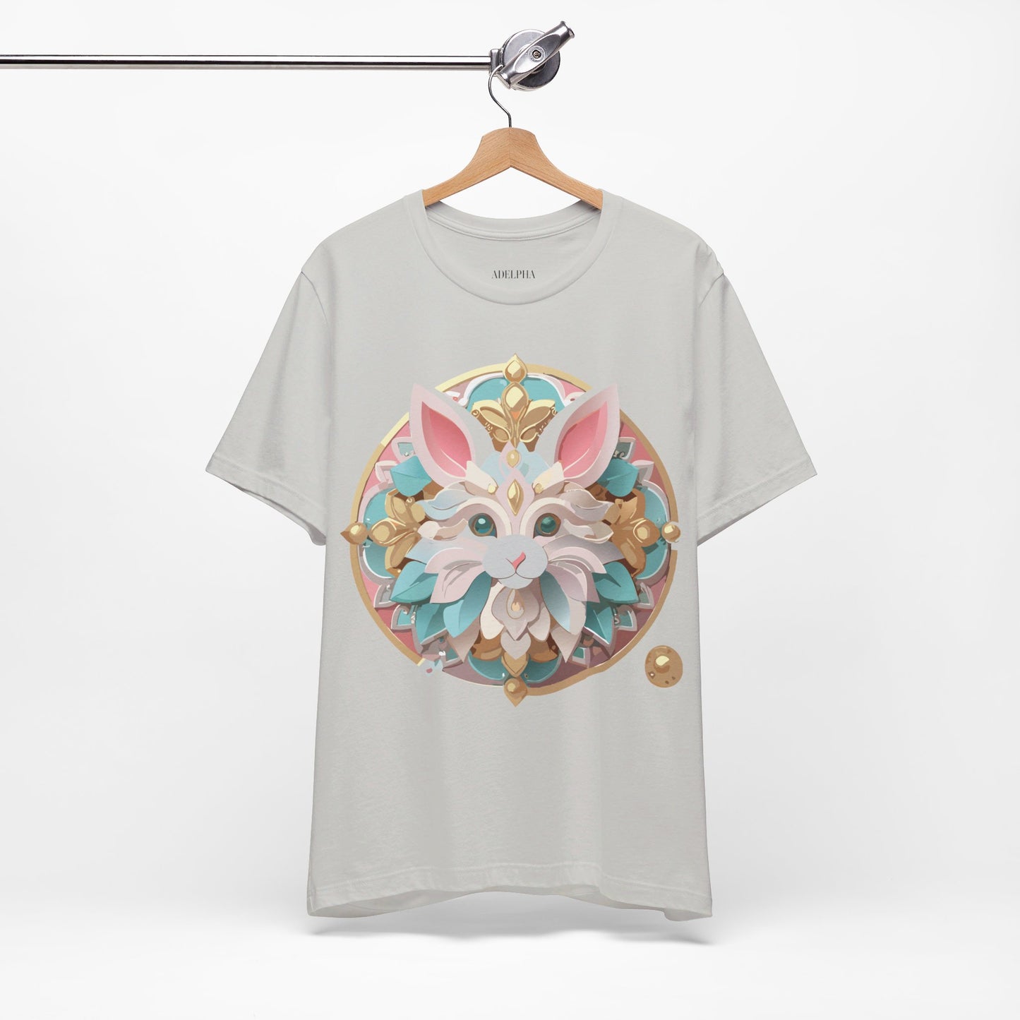 Natural Cotton Tee Shirt - Medallion Collection Printify