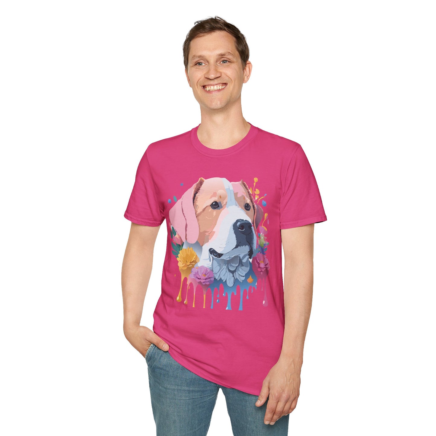 Dog Shirt, Shirt with Dog, Animal Tee, Shirt with Animals