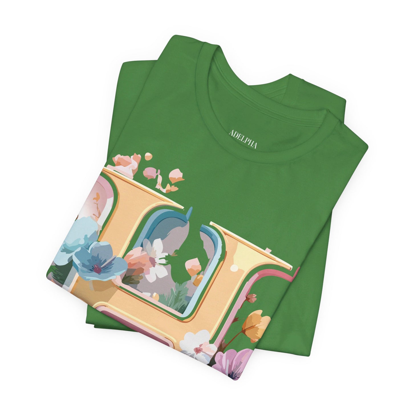 Natural Cotton Tee Shirt - Letters Collection - H Printify