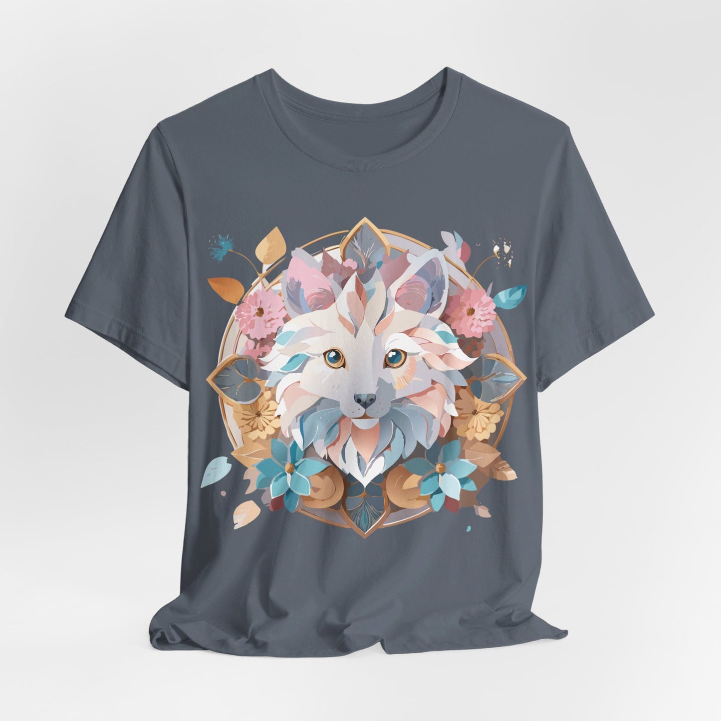 Natural Cotton Tee Shirt - Medallion Collection Printify
