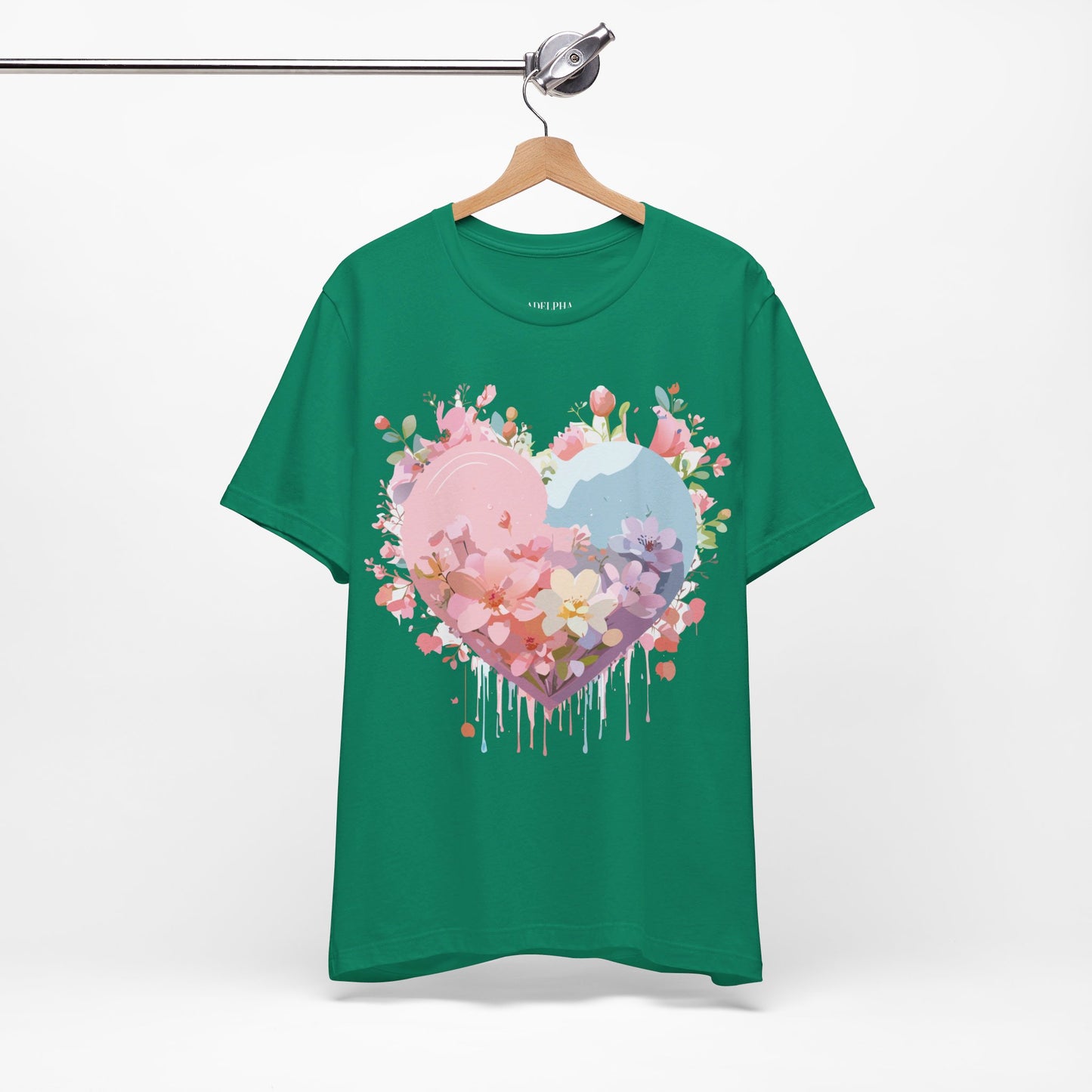 Natural Cotton Tee Shirt - Love Story Collection Printify