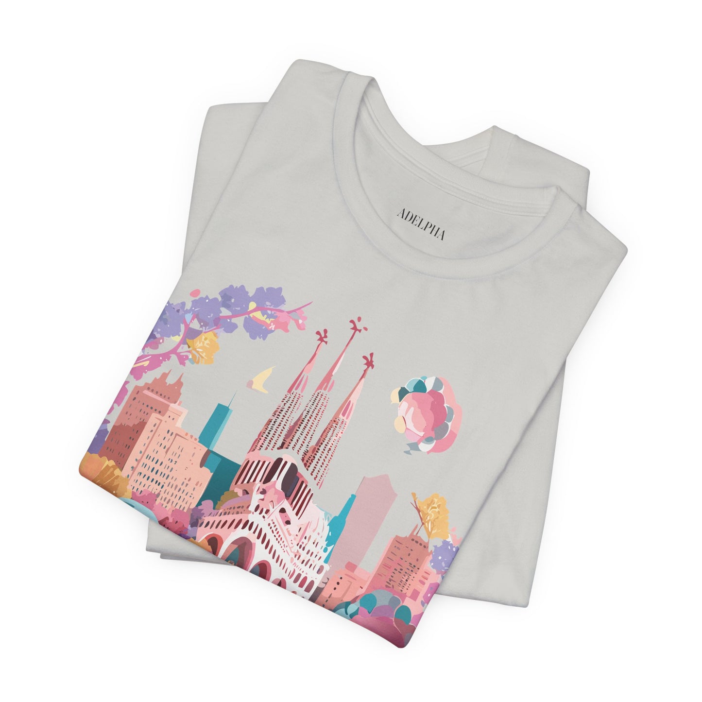 Tourist Shirt, Shirt with Barcelona - ADELPHA