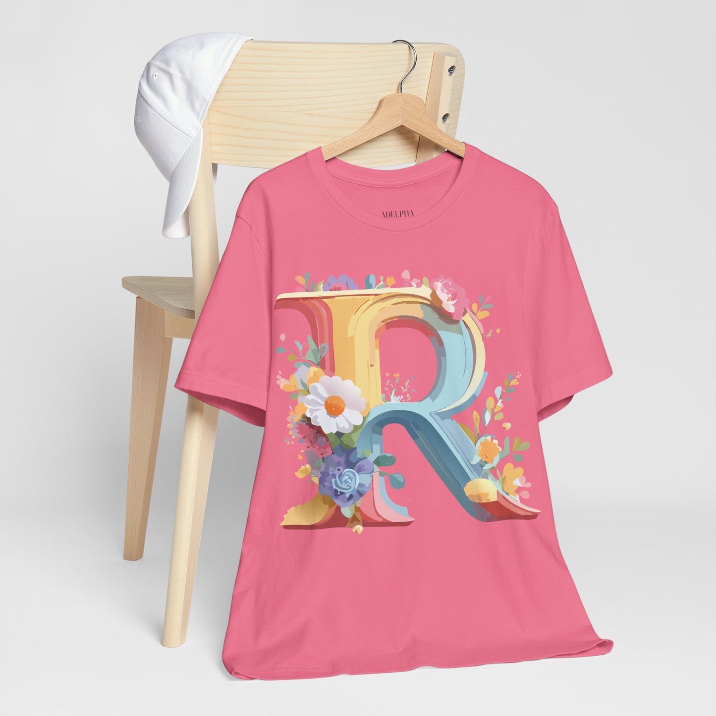 Letter Shirt, Letter R Shirt - ADELPHA