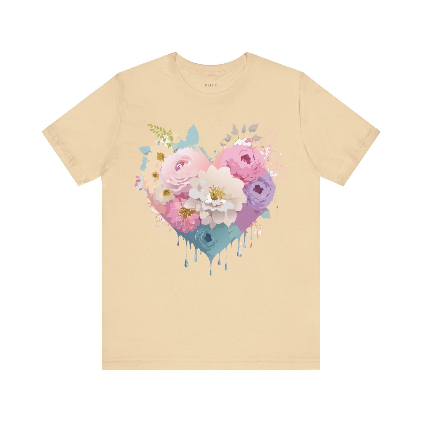 Natural Cotton Tee Shirt - Love story Collection Printify