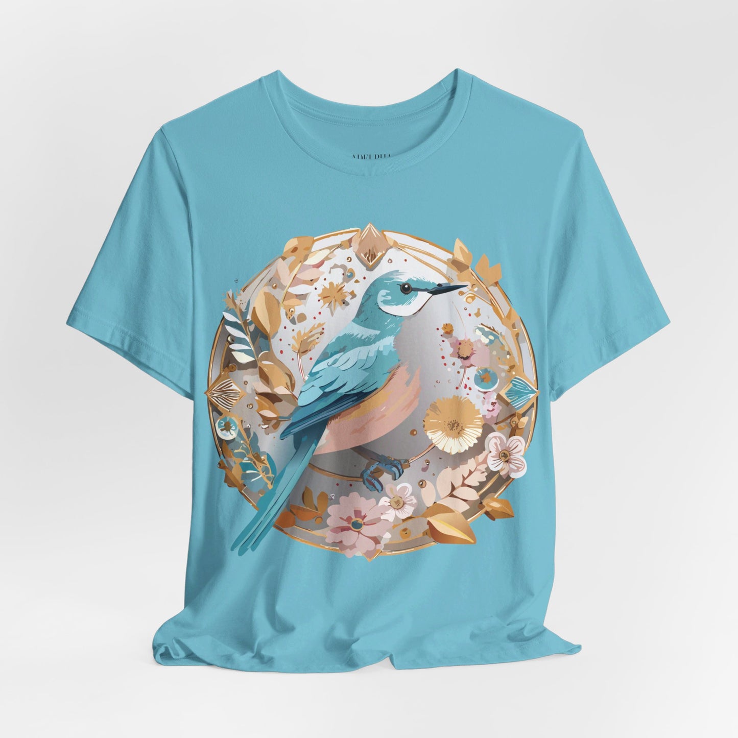 Natural Cotton Tee Shirt - Medallion Collection Printify